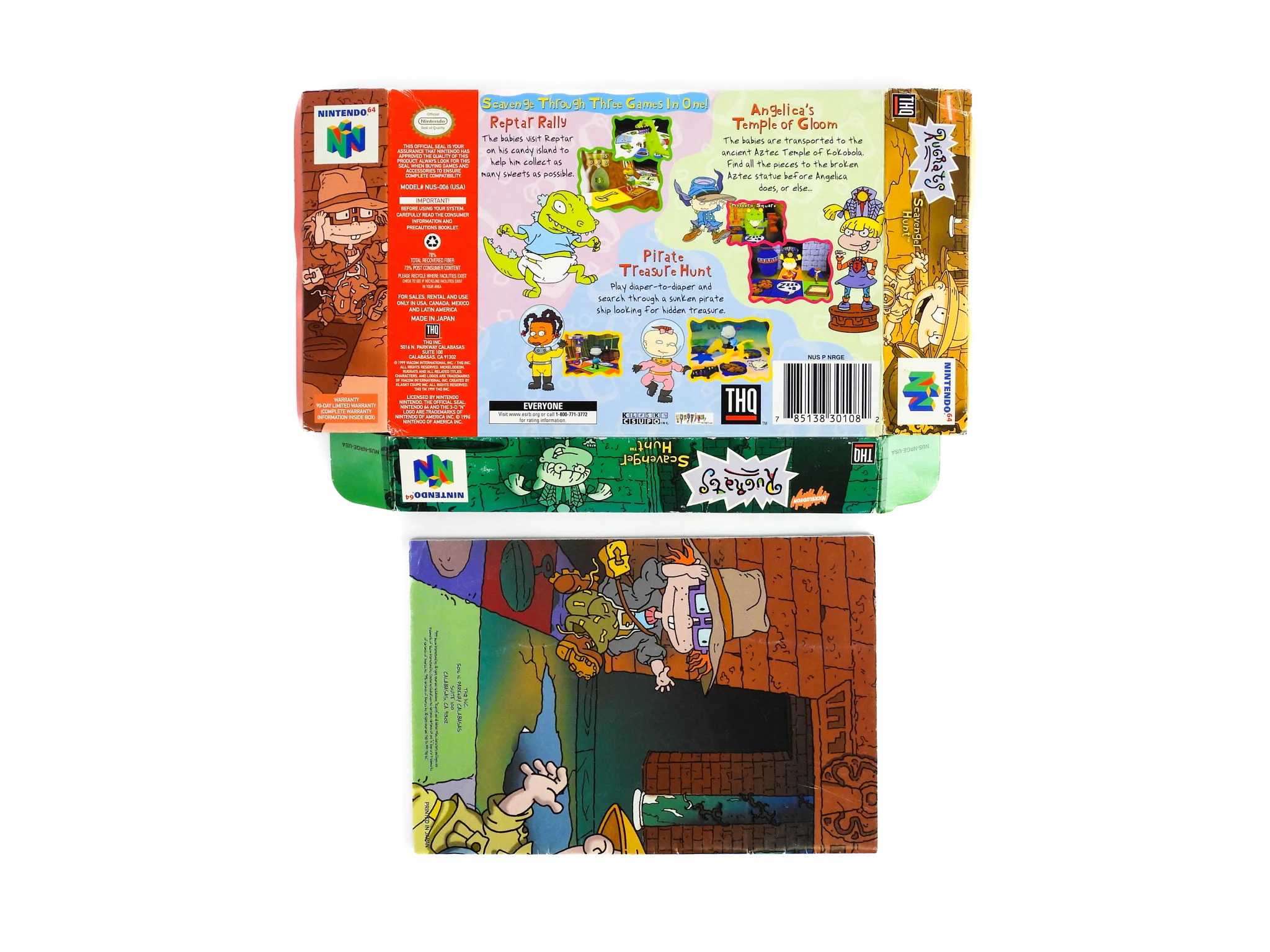 Rugrats Scavenger Hunt [Box] (Nintendo 64 / N64) - Image 2
