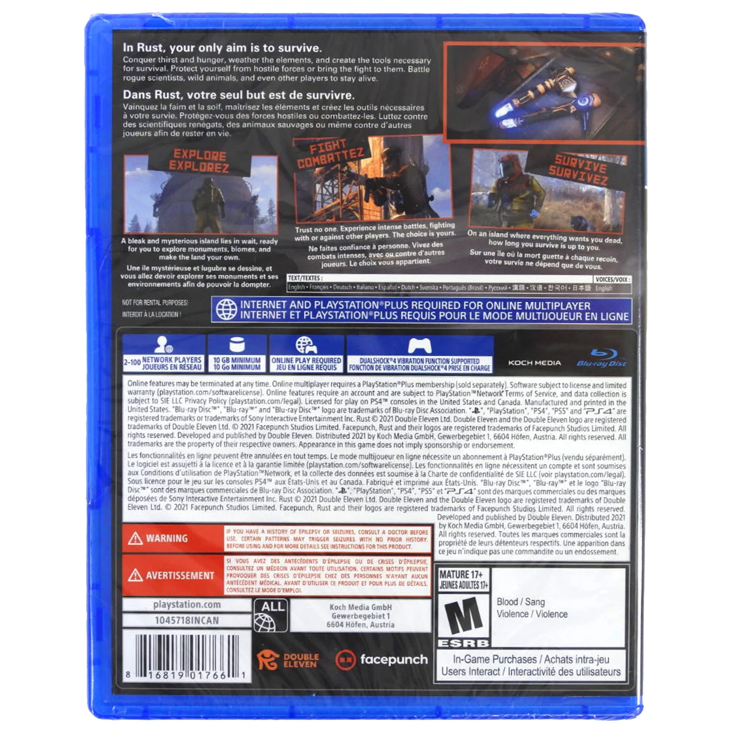 Rust [Console Edition] (PlayStation 4 / PS4) - Image 2