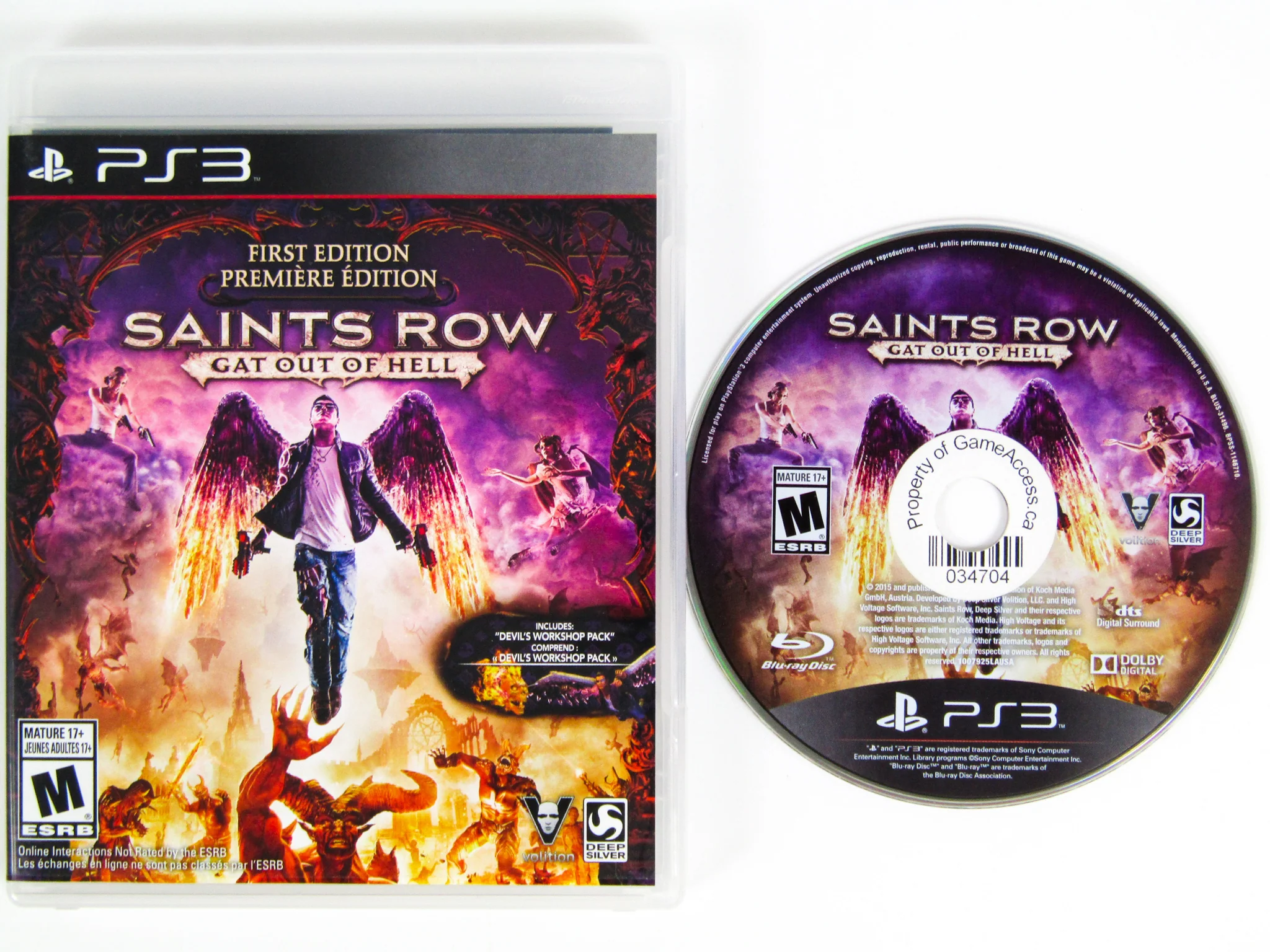Saints Row: Gat Out Of Hell (PlayStation 3 / PS3) - Image 2