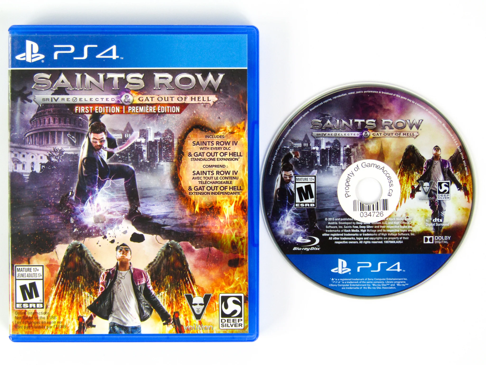 Saints Row IV: Re-Elected & Gat Out of Hell (PlayStation 4 / PS4) - Image 2