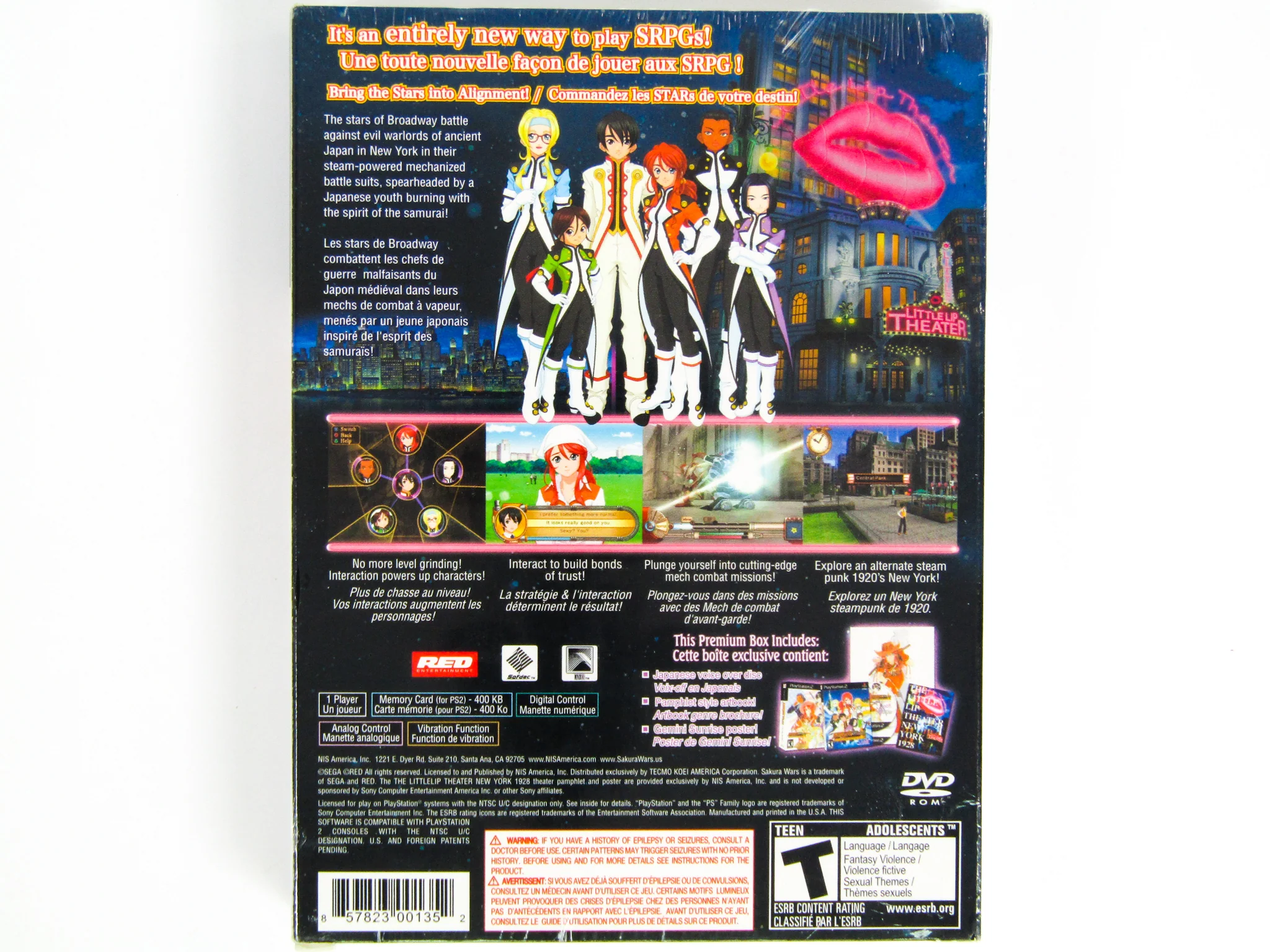 Sakura Wars: So Long, My Love [Premium Edition] (PlayStation 2 / PS2) - Image 2
