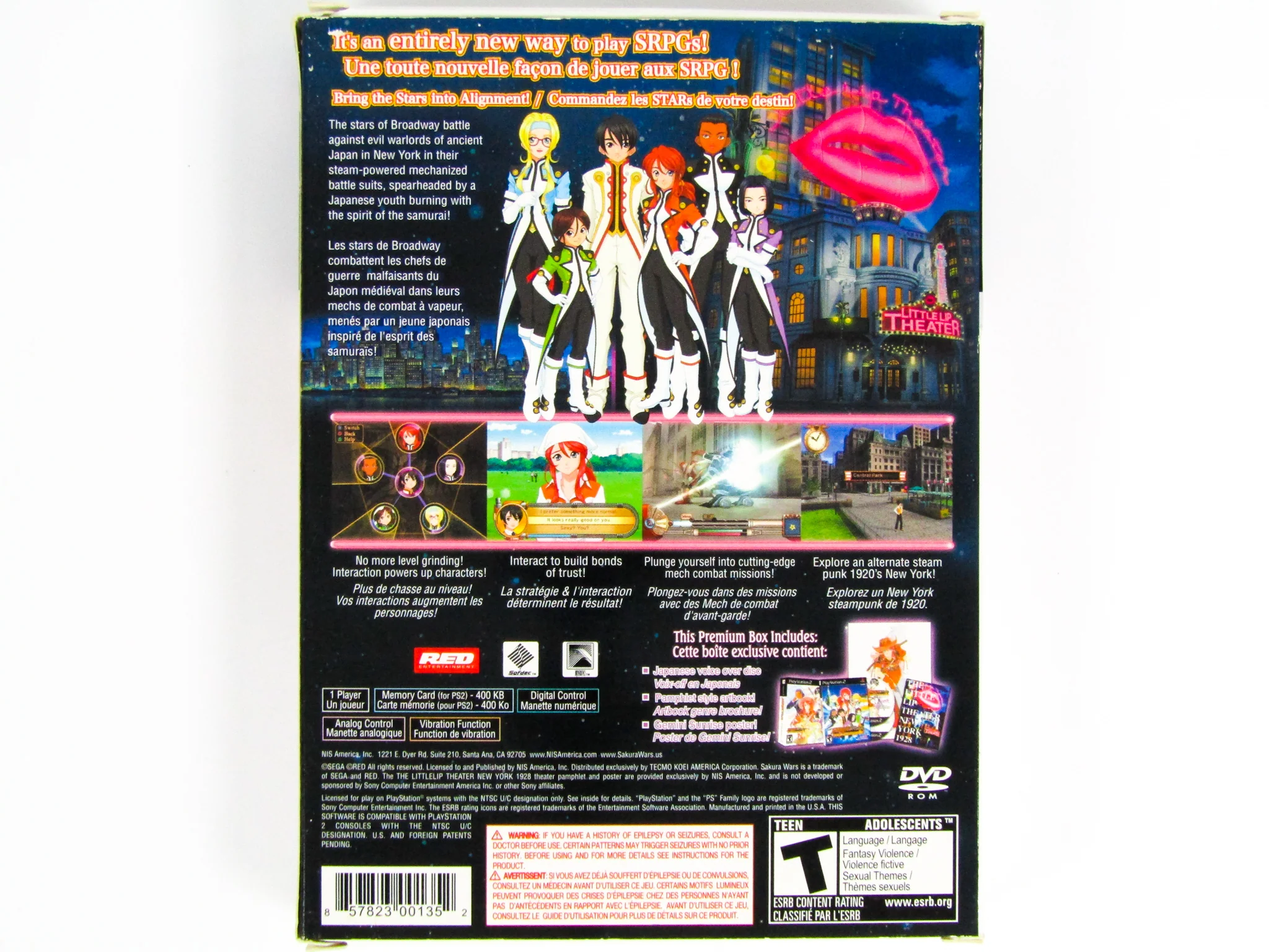 Sakura Wars: So Long, My Love [Premium Edition] (PlayStation 2 / PS2) - Image 2