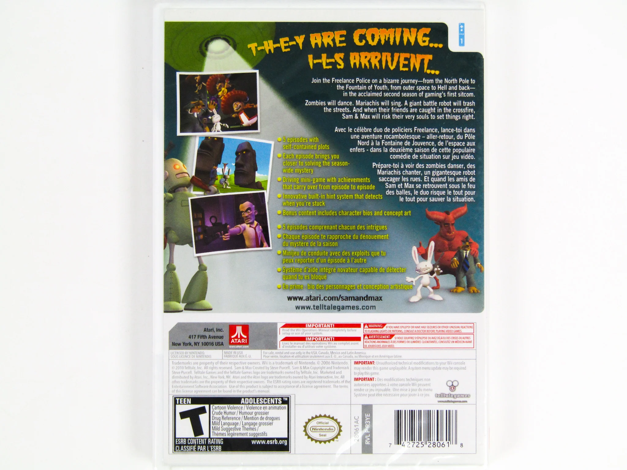Sam & Max Season Two: Beyond Time And Space (Nintendo Wii) - Image 2