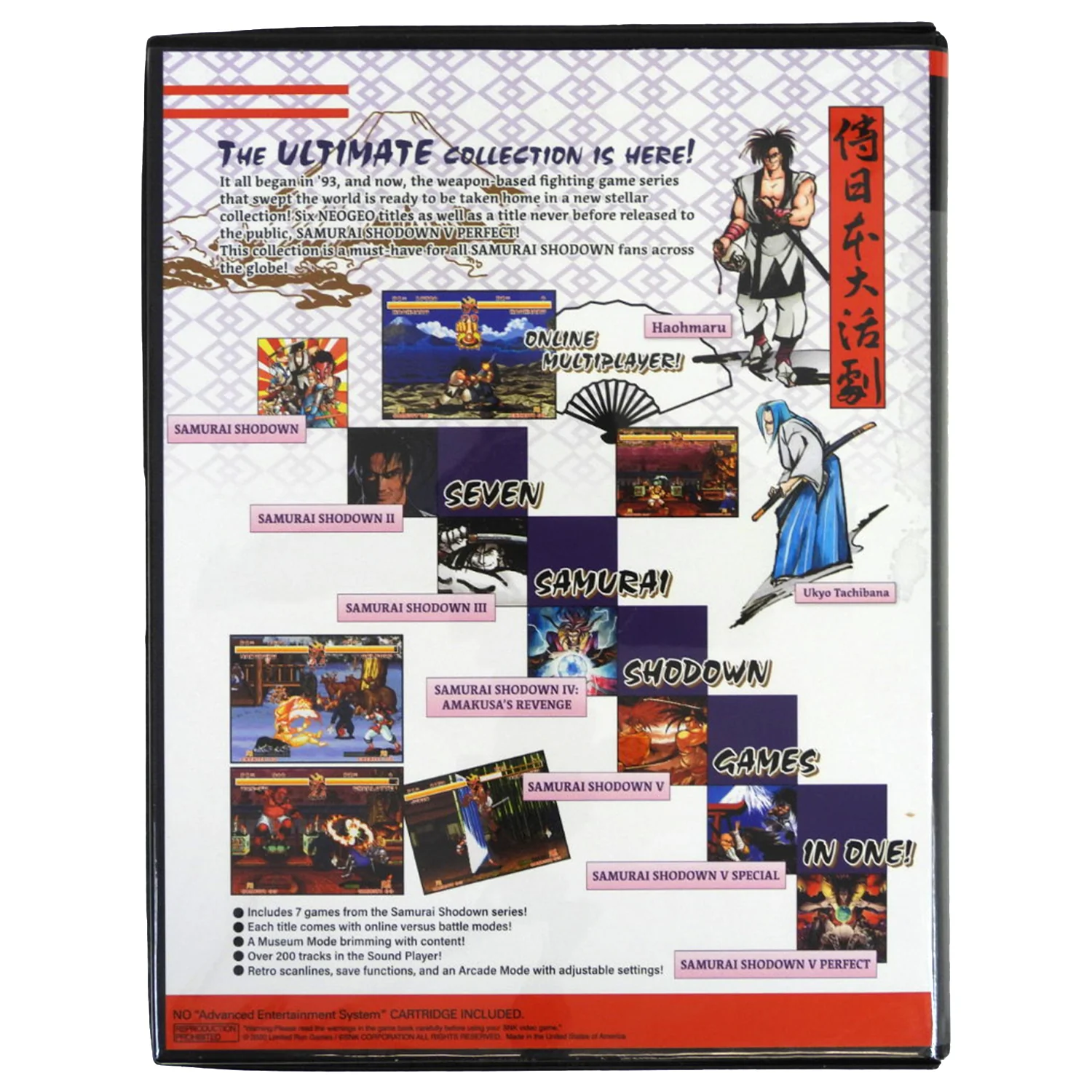 Samurai Shodown NeoGeo Collection [Classic Edition] [Limited Run Games] (Nintendo Switch) - Image 5
