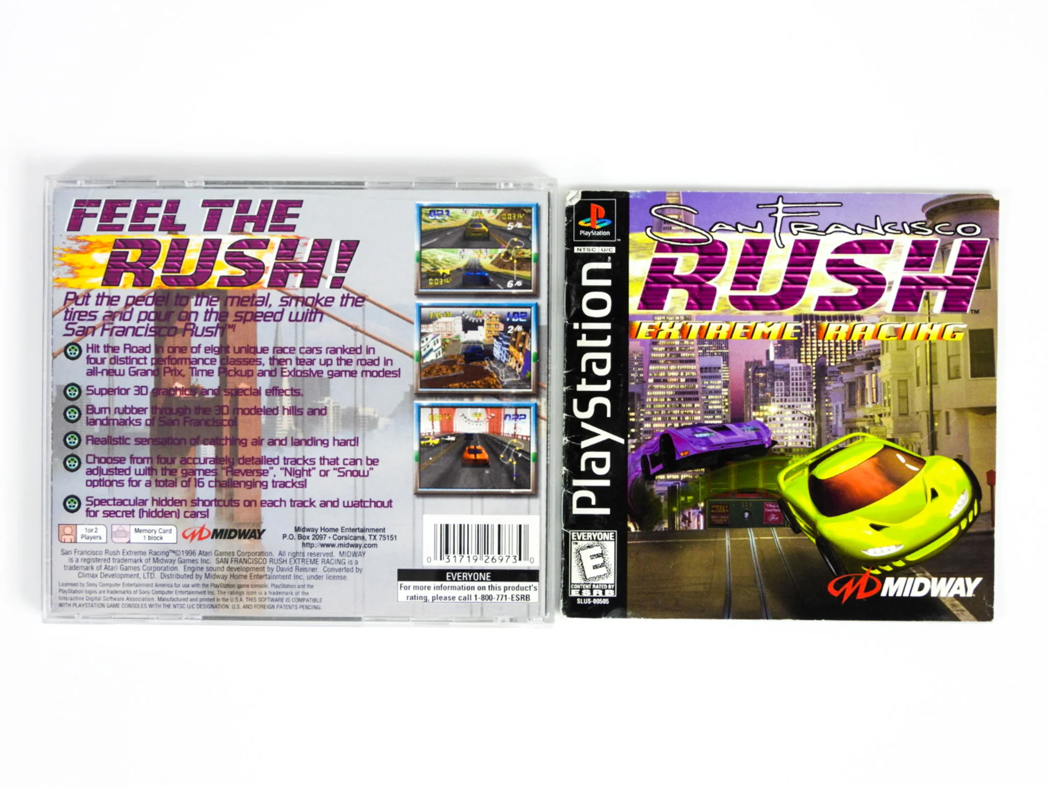 San Francisco Rush (PlayStation / PS1) - Image 5