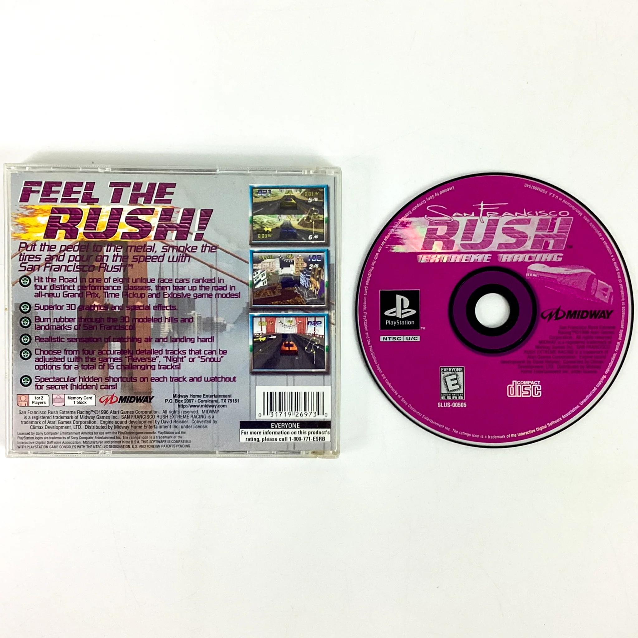 San Francisco Rush (PlayStation / PS1) - Image 7