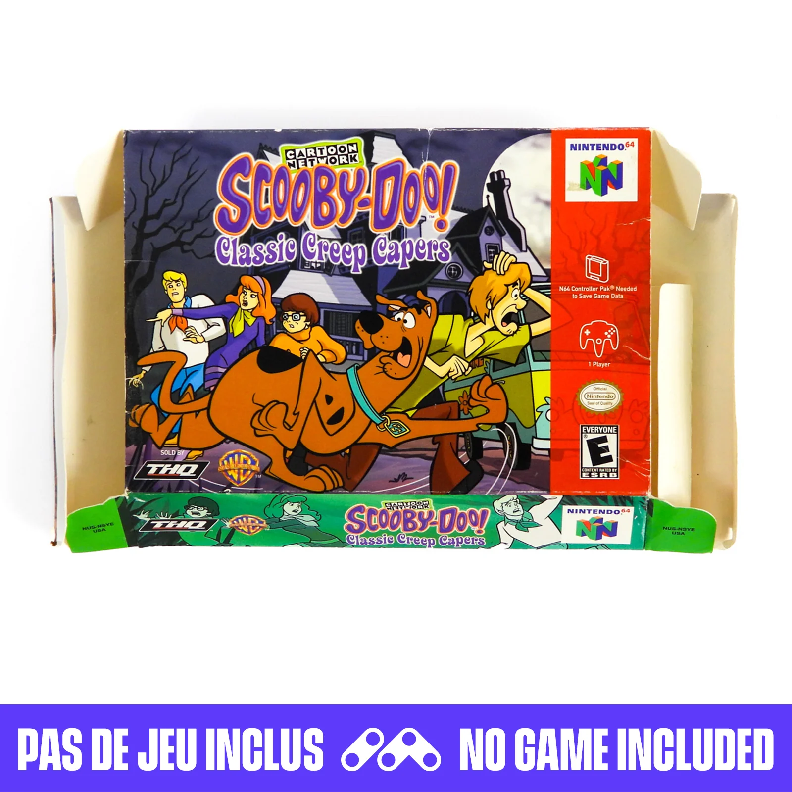 Scooby Doo Classic Creep Capers [Box] (Nintendo 64 / N64)