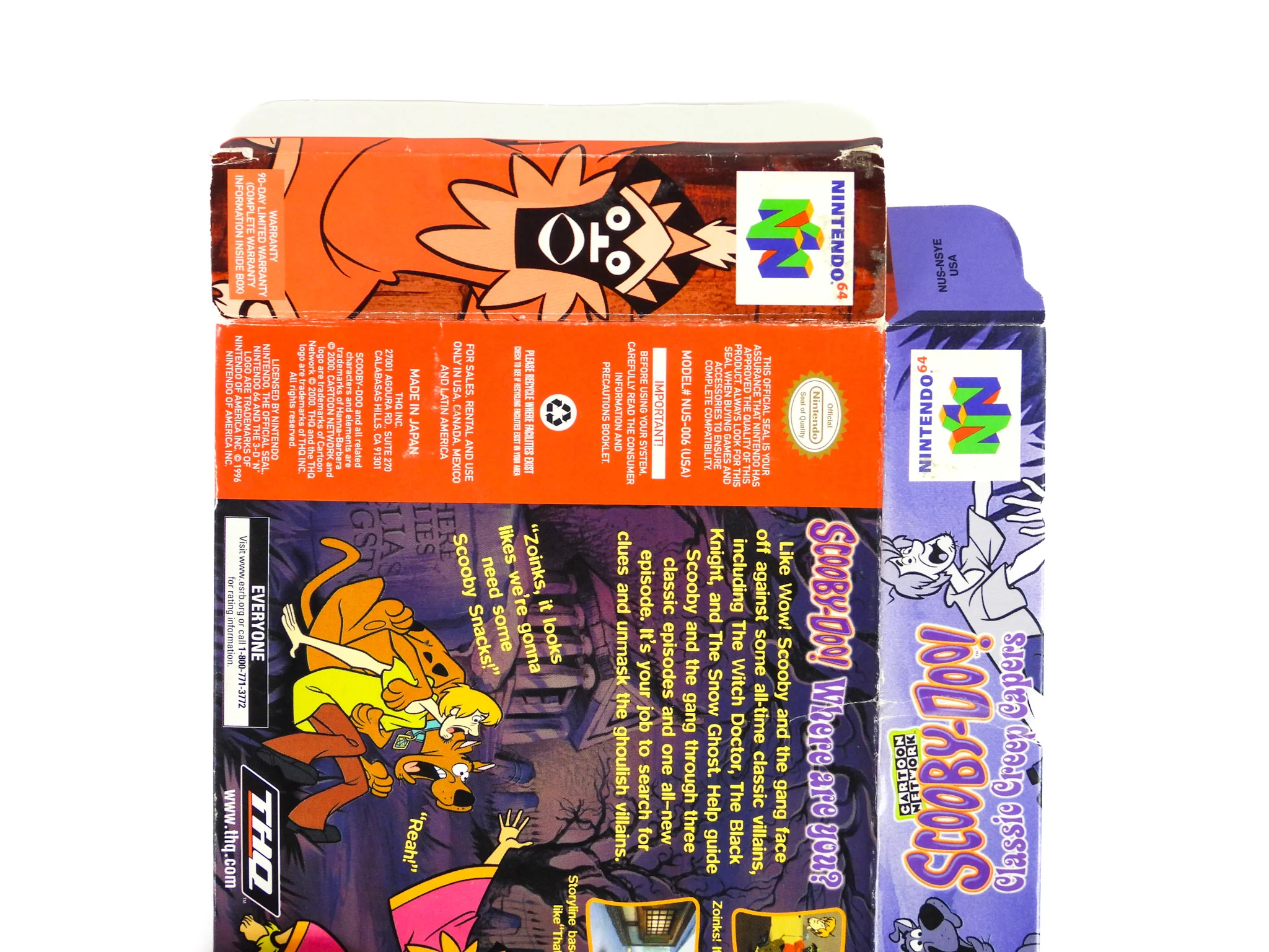 Scooby Doo Classic Creep Capers [Box] (Nintendo 64 / N64) - Image 5