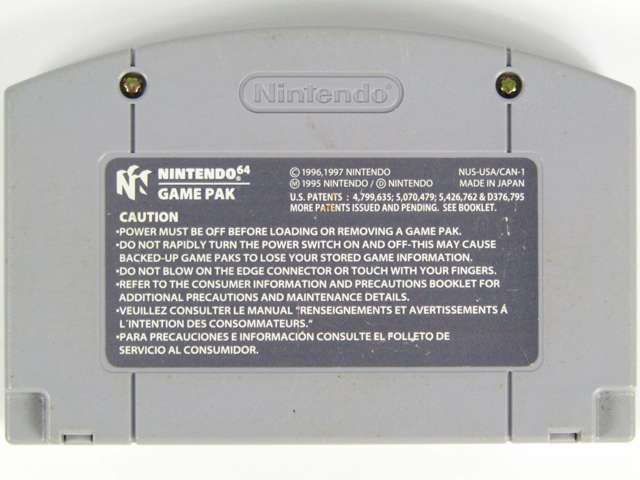 Scooby Doo Classic Creep Capers [Gray Cart] (Nintendo 64 / N64) - Image 2