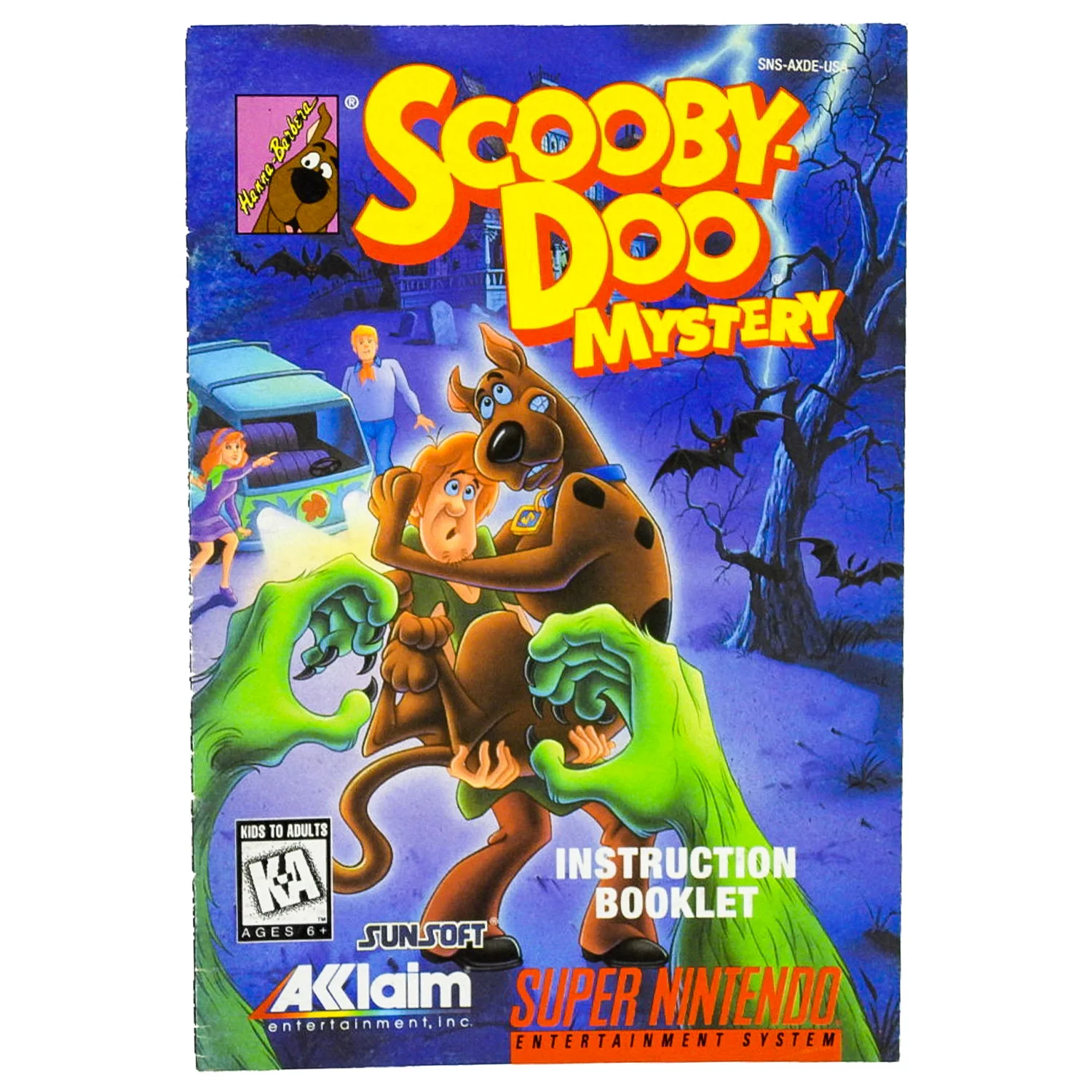 Scooby Doo Mystery [Manual] (Super Nintendo / SNES) - Image 3