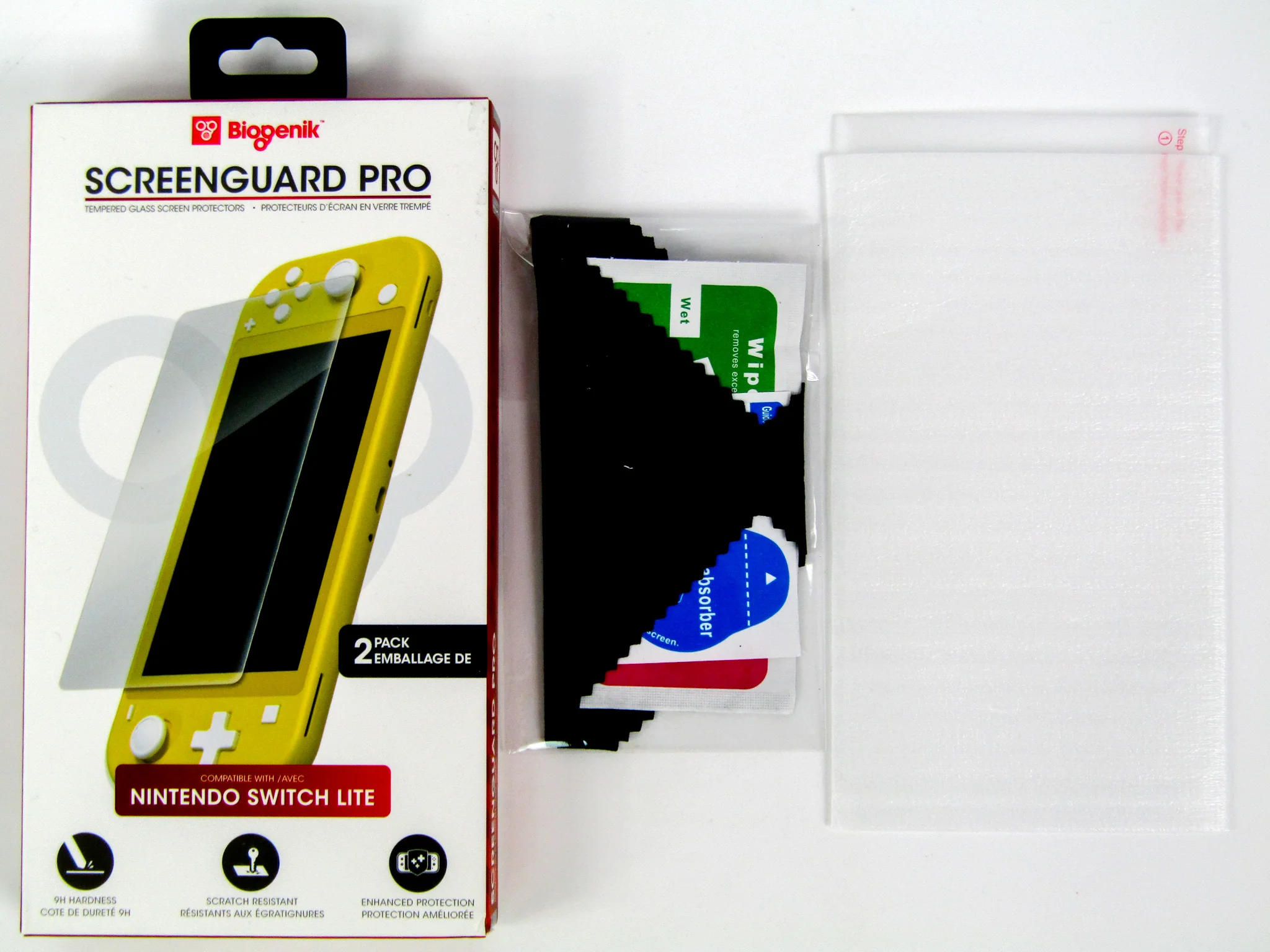 ScreenGuard Pro - Tempered Glass [1 Protector Glass] [Biogenik] (Nintendo Switch) - Image 2