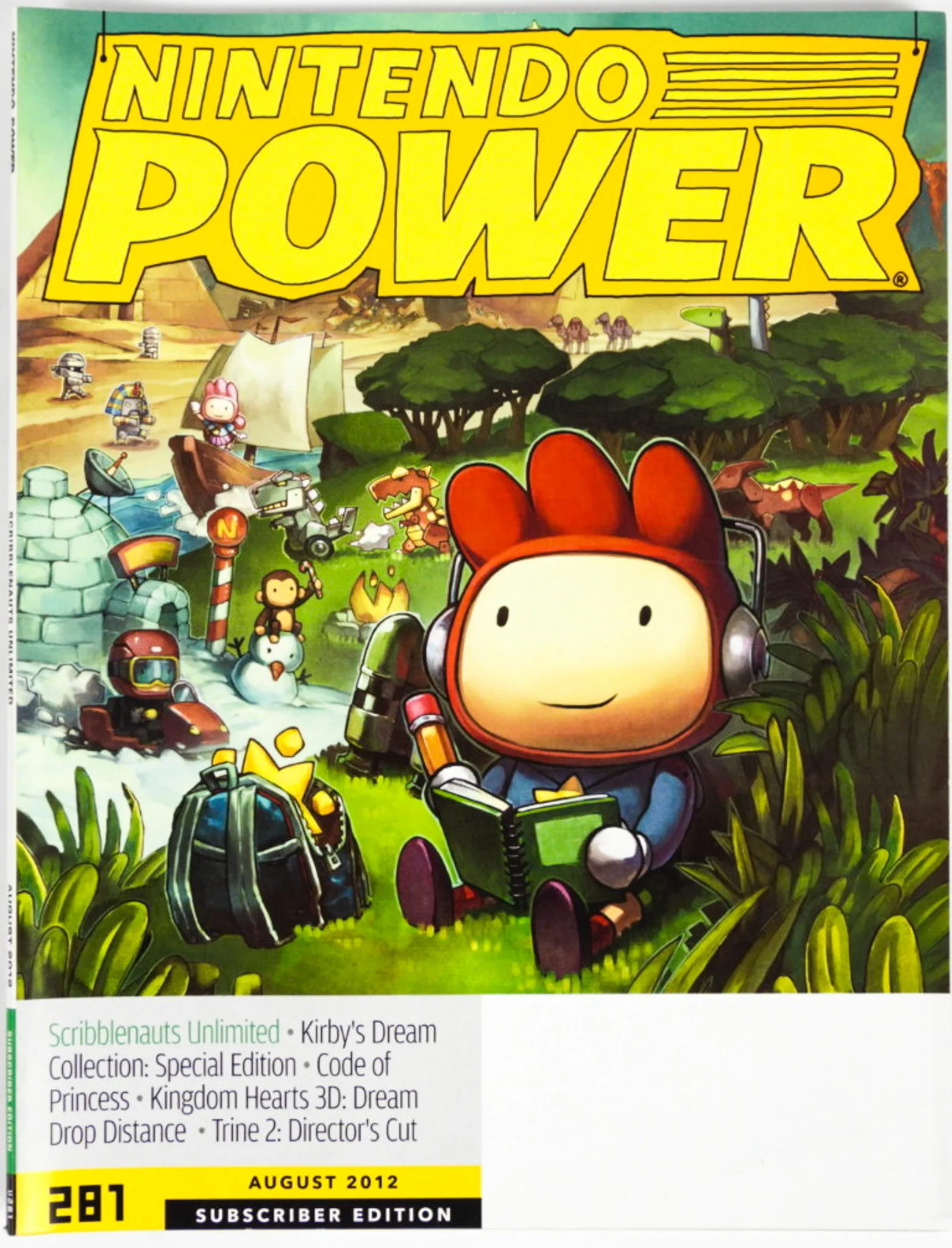 Scribblenauts Unlimited [Volume 281] [Subscriber] [Nintendo Power] (Magazines) - Image 3