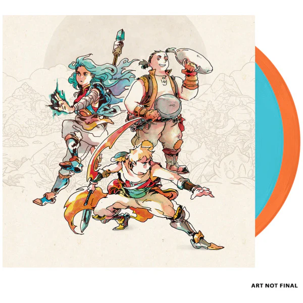 Sea of Stars Soundtrack - 2XLP Solar Orange & Lunar Blue [iam8bit] (Vinyls) - Image 2