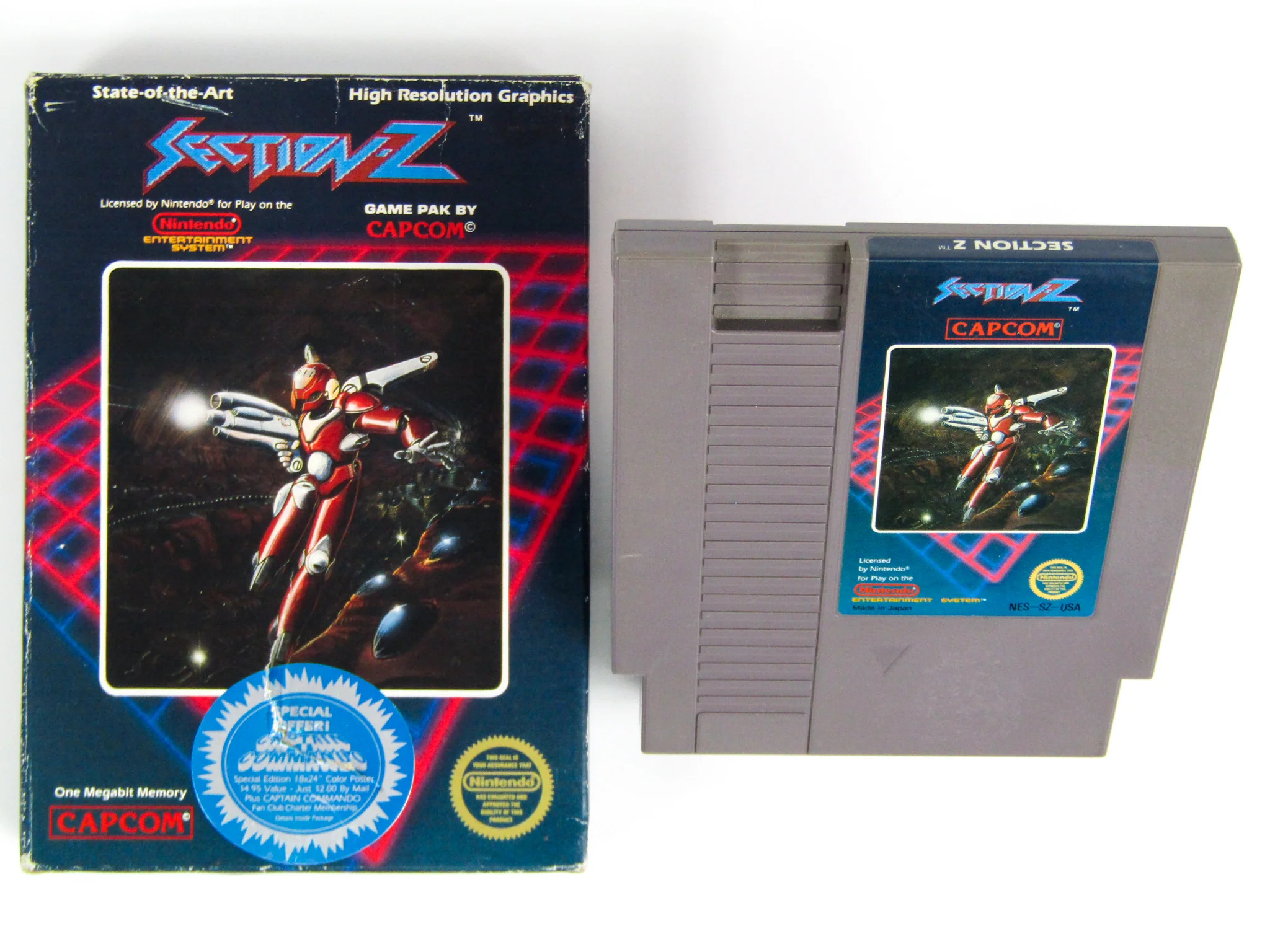 Section-Z [5 Screw] (Nintendo / NES) - Image 5