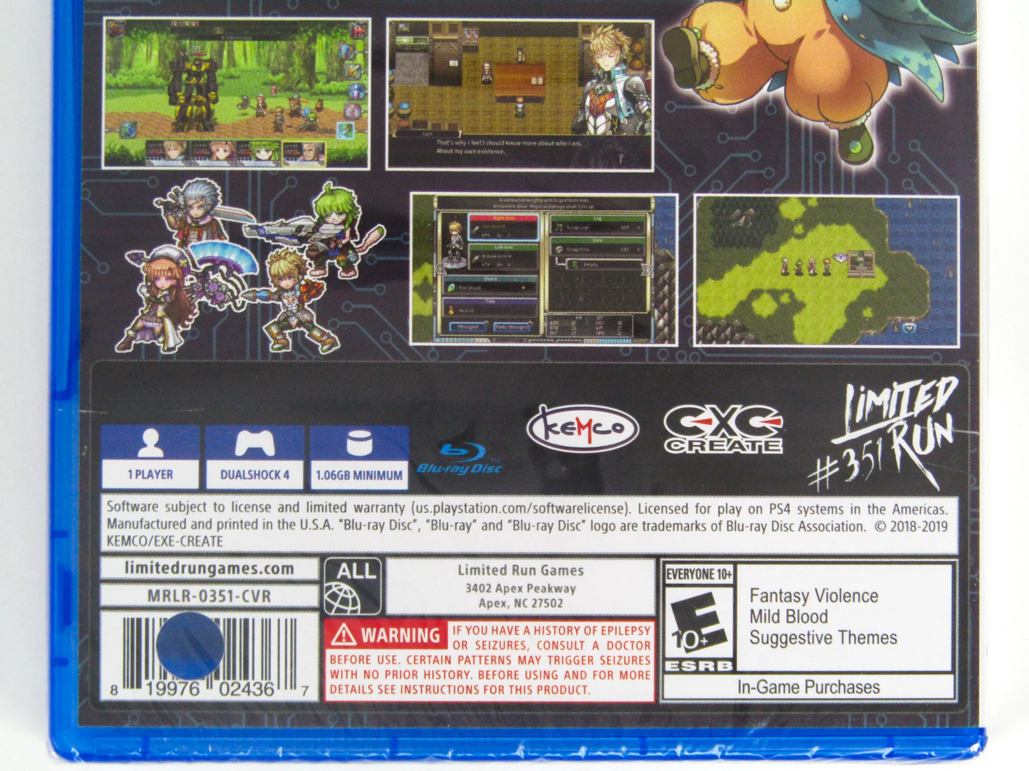 Seek Hearts [Limited Run Games] (PlayStation 4 / PS4) - Image 2