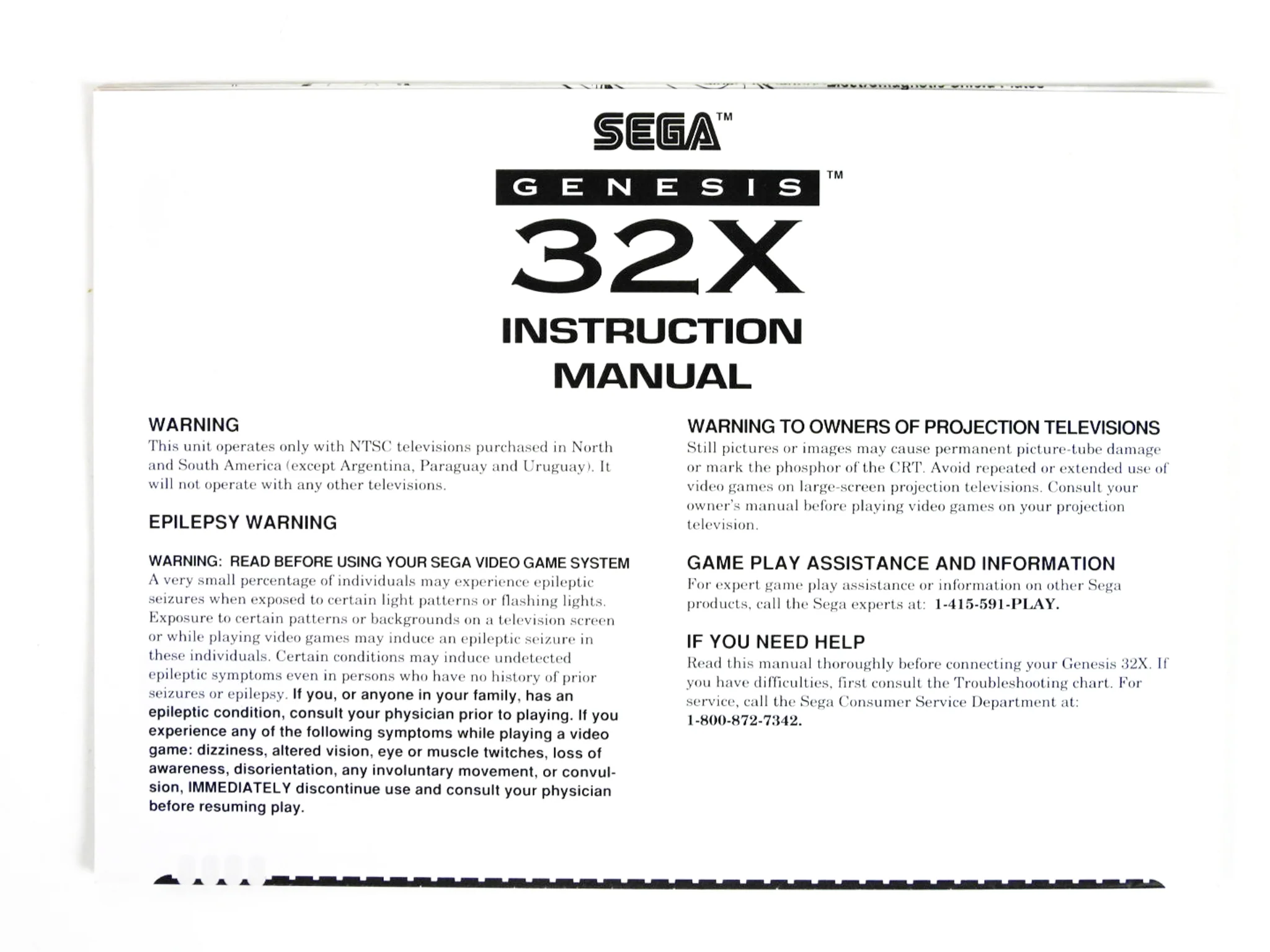 Sega 32X Unit [Genesis Model 1+2 Cables] (Sega 32X) - Image 12