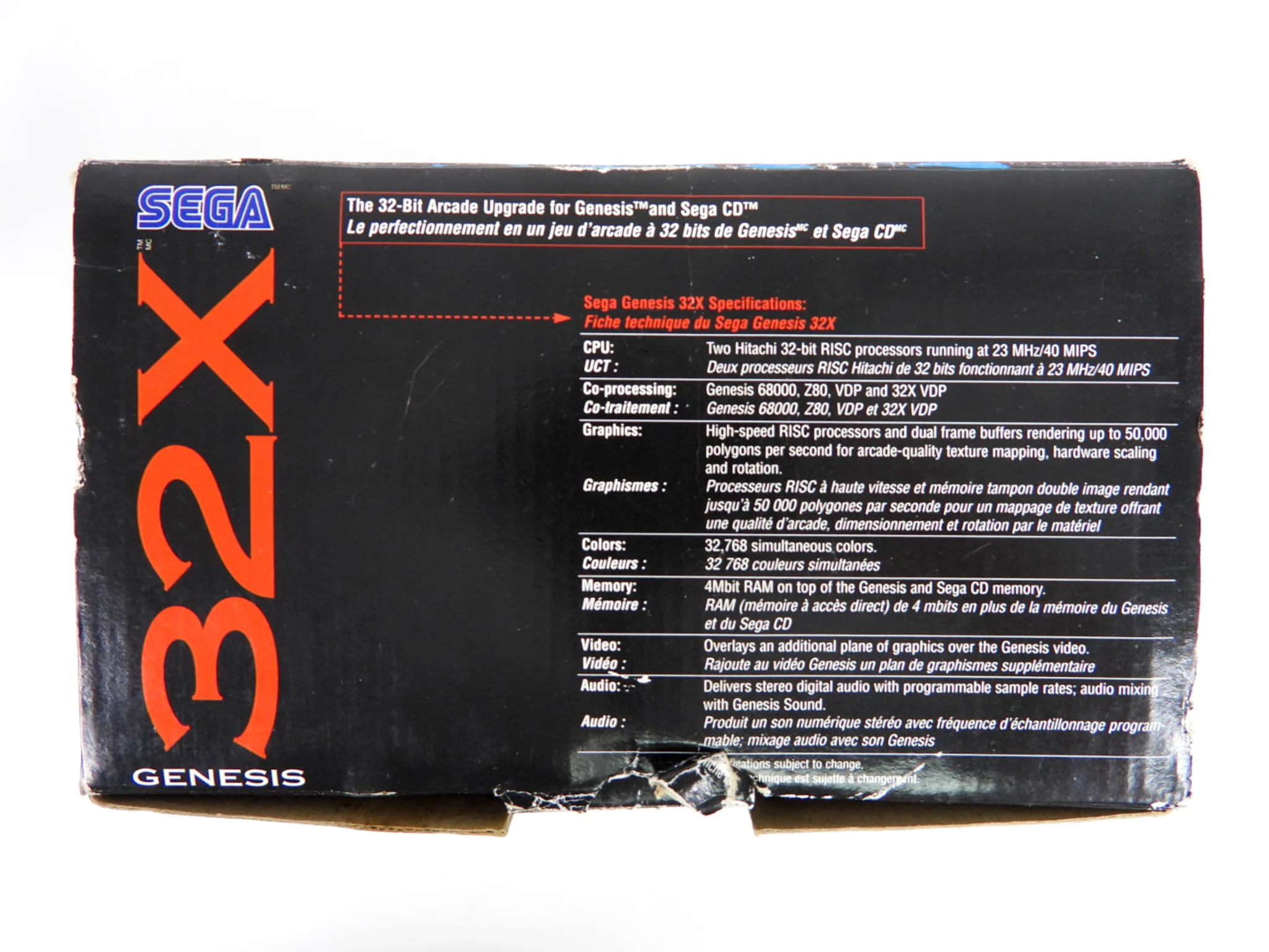 Sega 32X Unit [Genesis Model 1+2 Cables] (Sega 32X) - Image 7