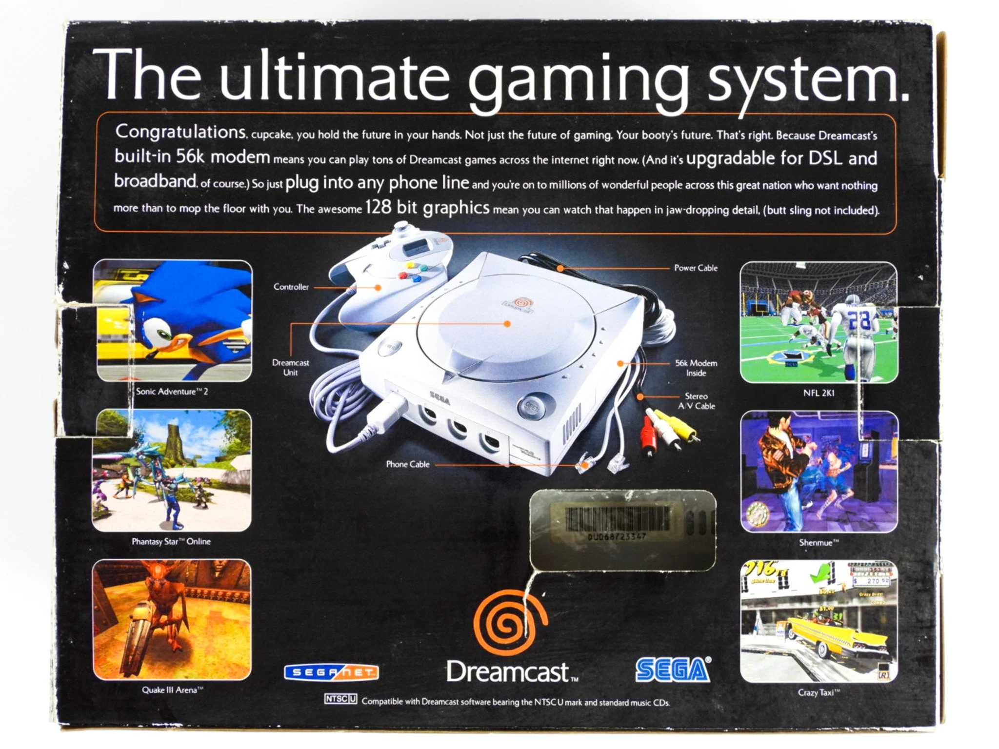 Sega Dreamcast System [Black Box] - Image 8