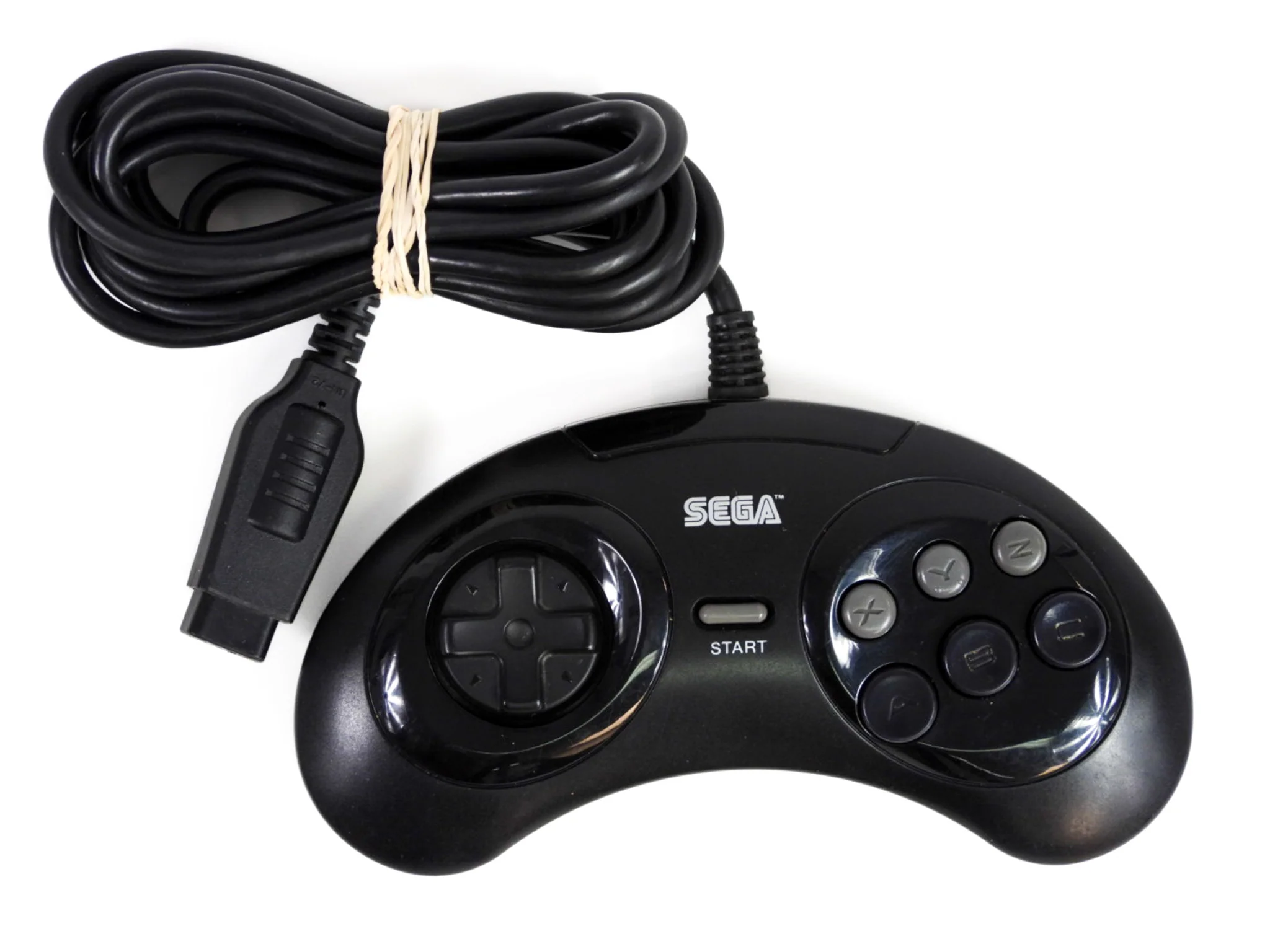 Black 6 Button Arcade Pad (Sega Genesis) - Image 3