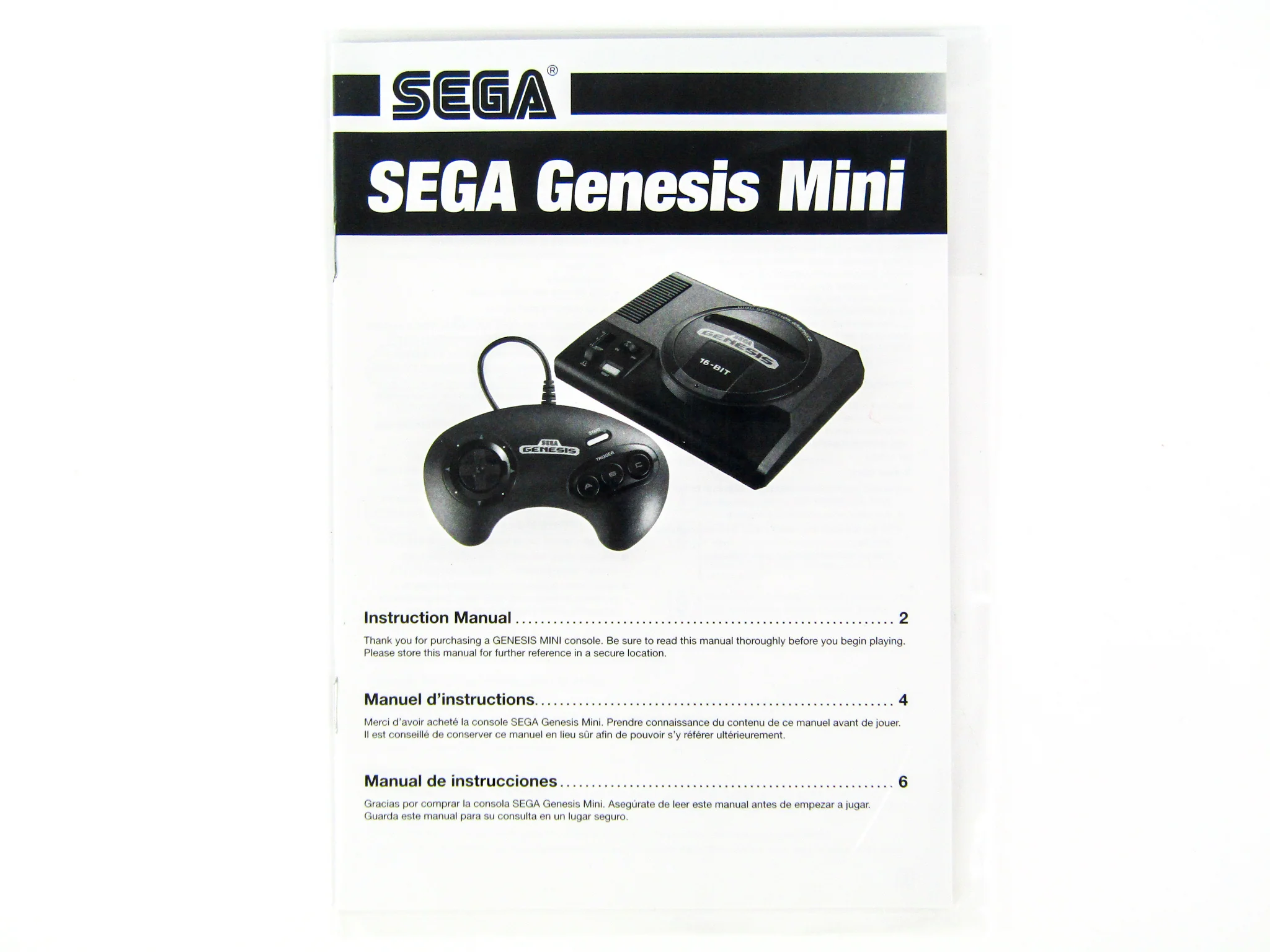 Sega Genesis Mini System Model 1 - Image 4