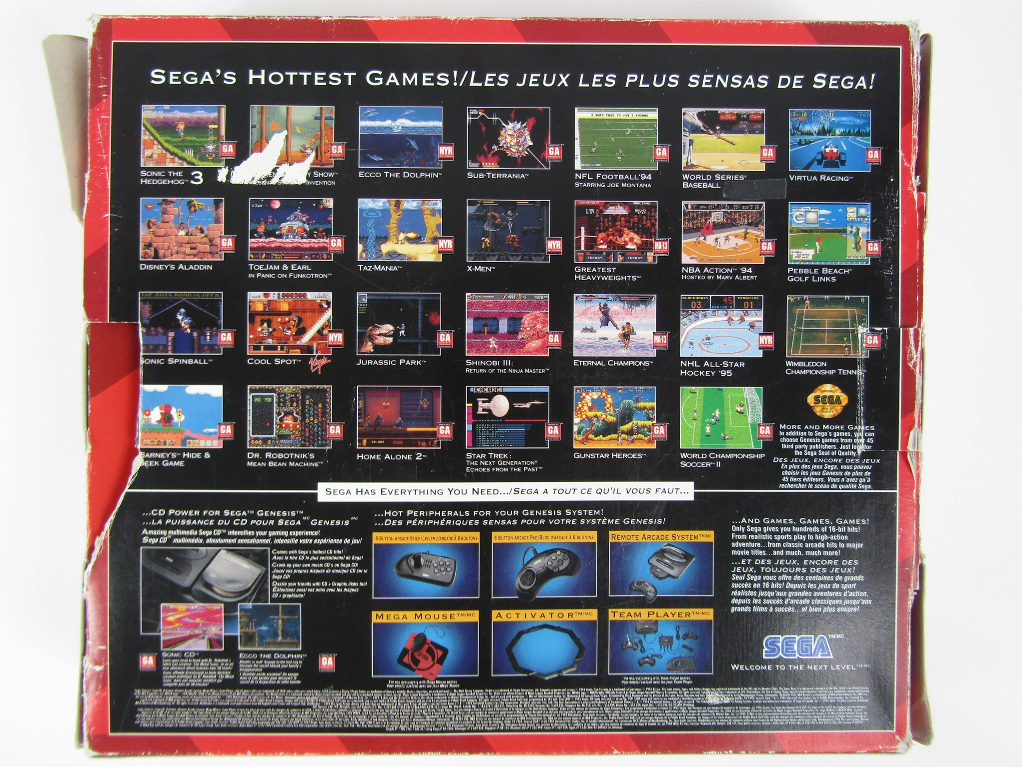 Sega Genesis System Model 2 [Sonic Spinball Edition] - Image 3