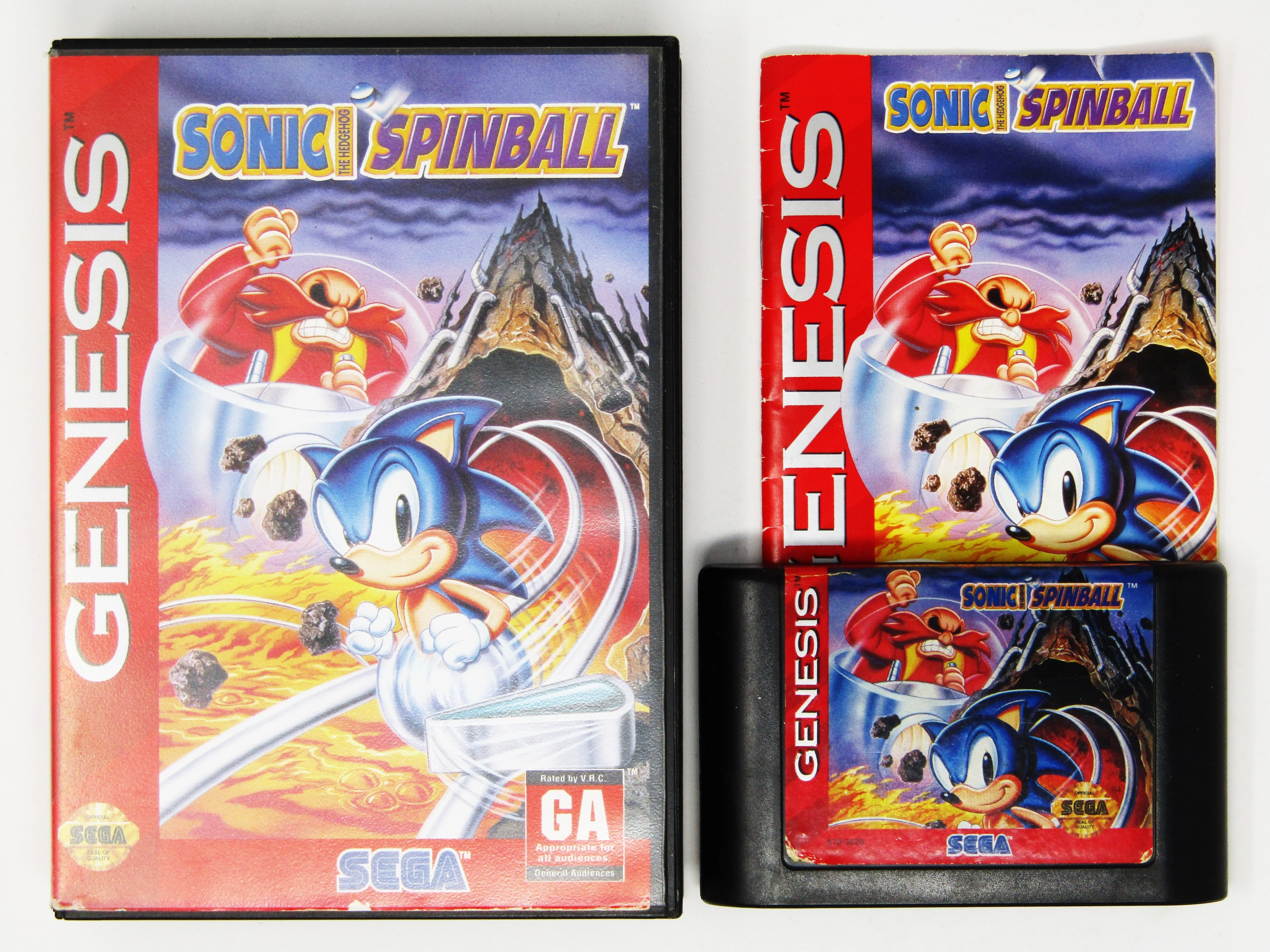 Sega Genesis System Model 2 [Sonic Spinball Edition] - Image 6