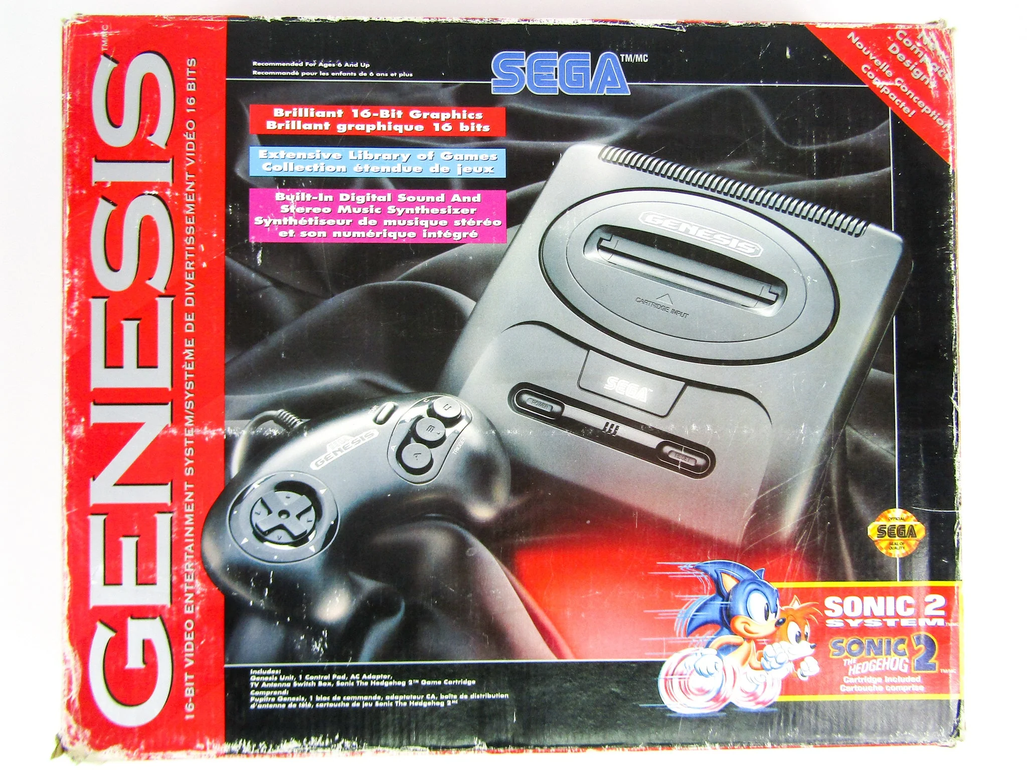 Sega Genesis System Model 2 - Image 10