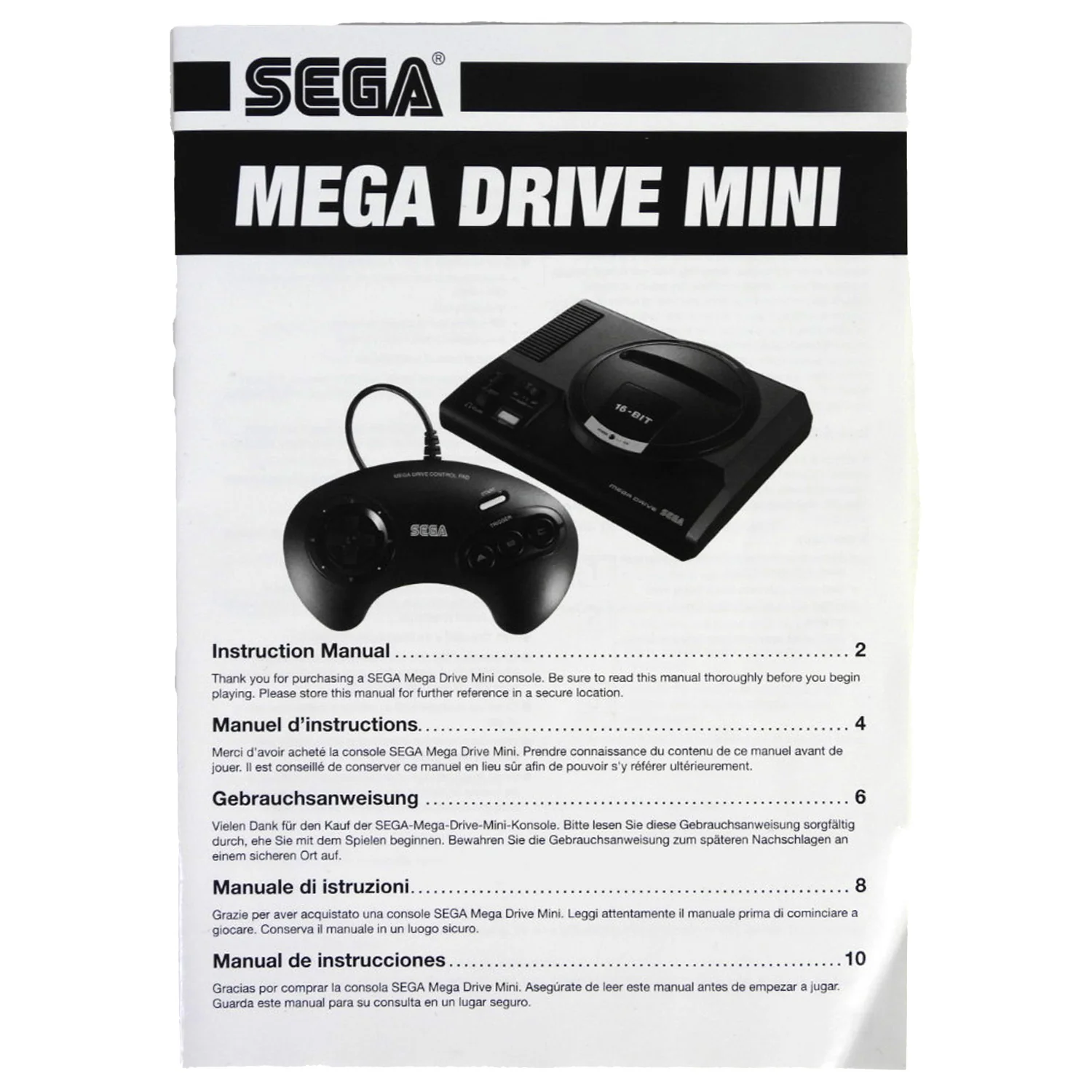 Sega Mega Drive Mini [PAL] - Image 4