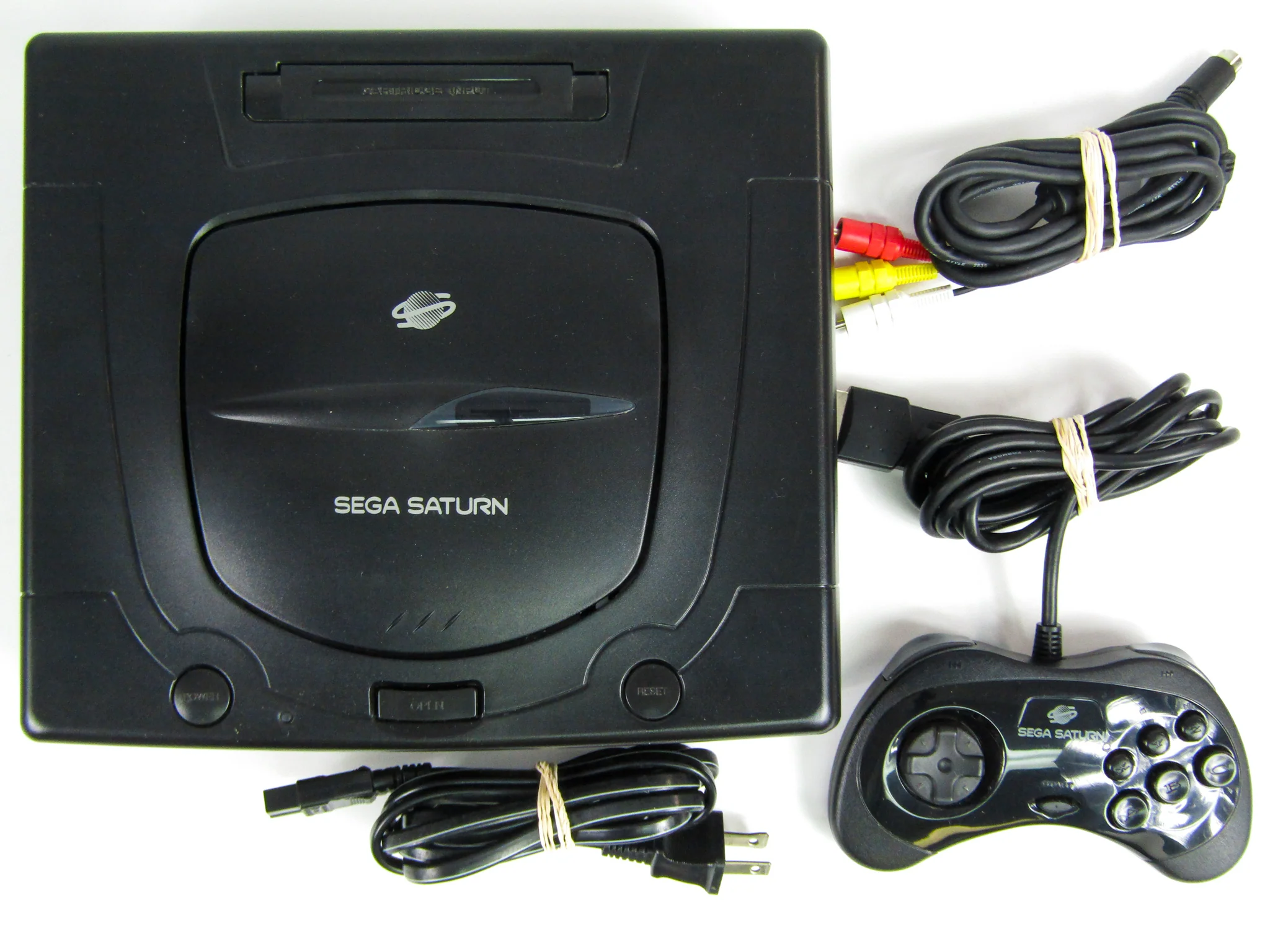 Sega Saturn System Model 2 + 3 In 1 Games - Image 13