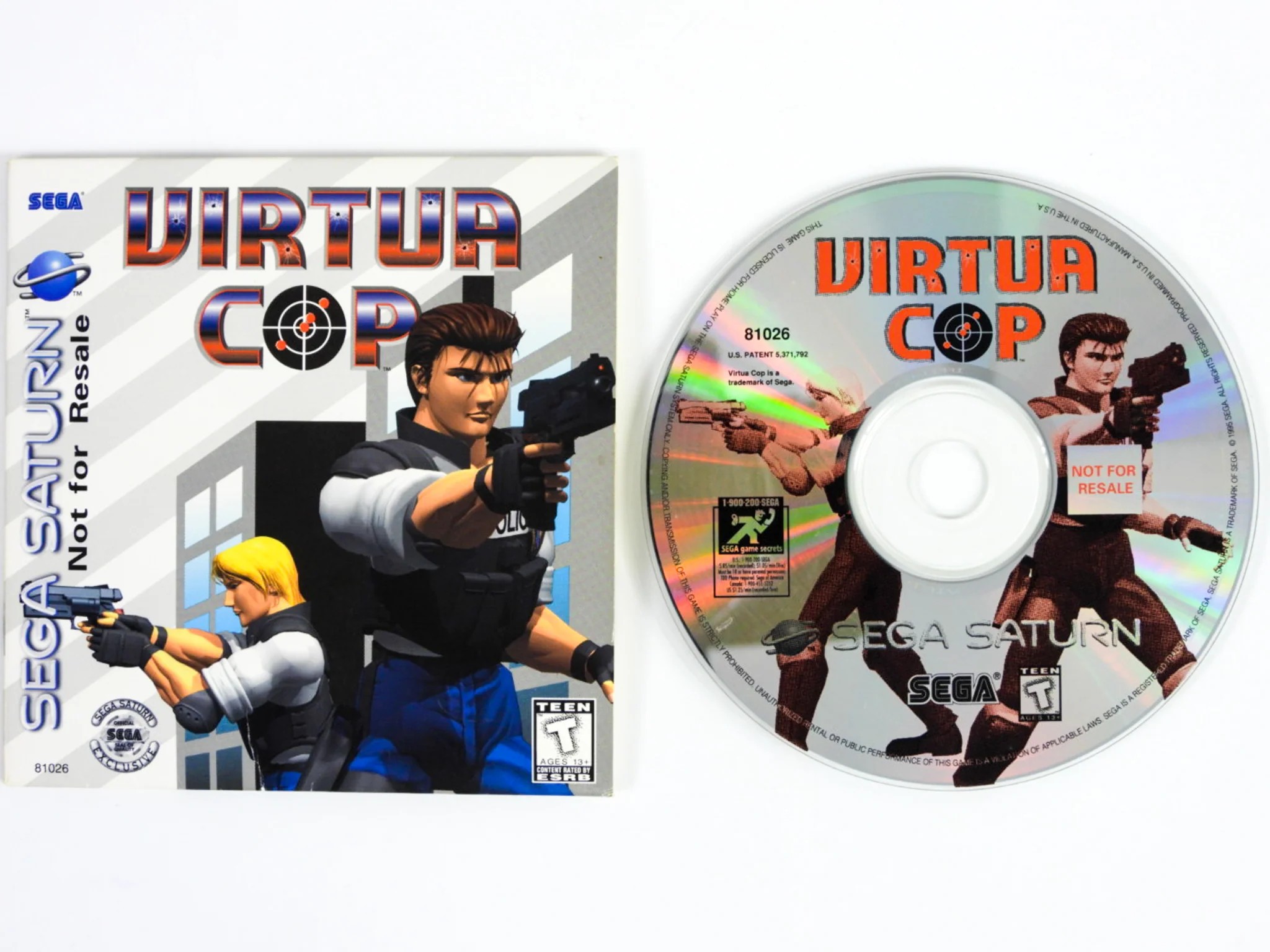 Sega Saturn System Model 2 + 3 In 1 Games - Image 5