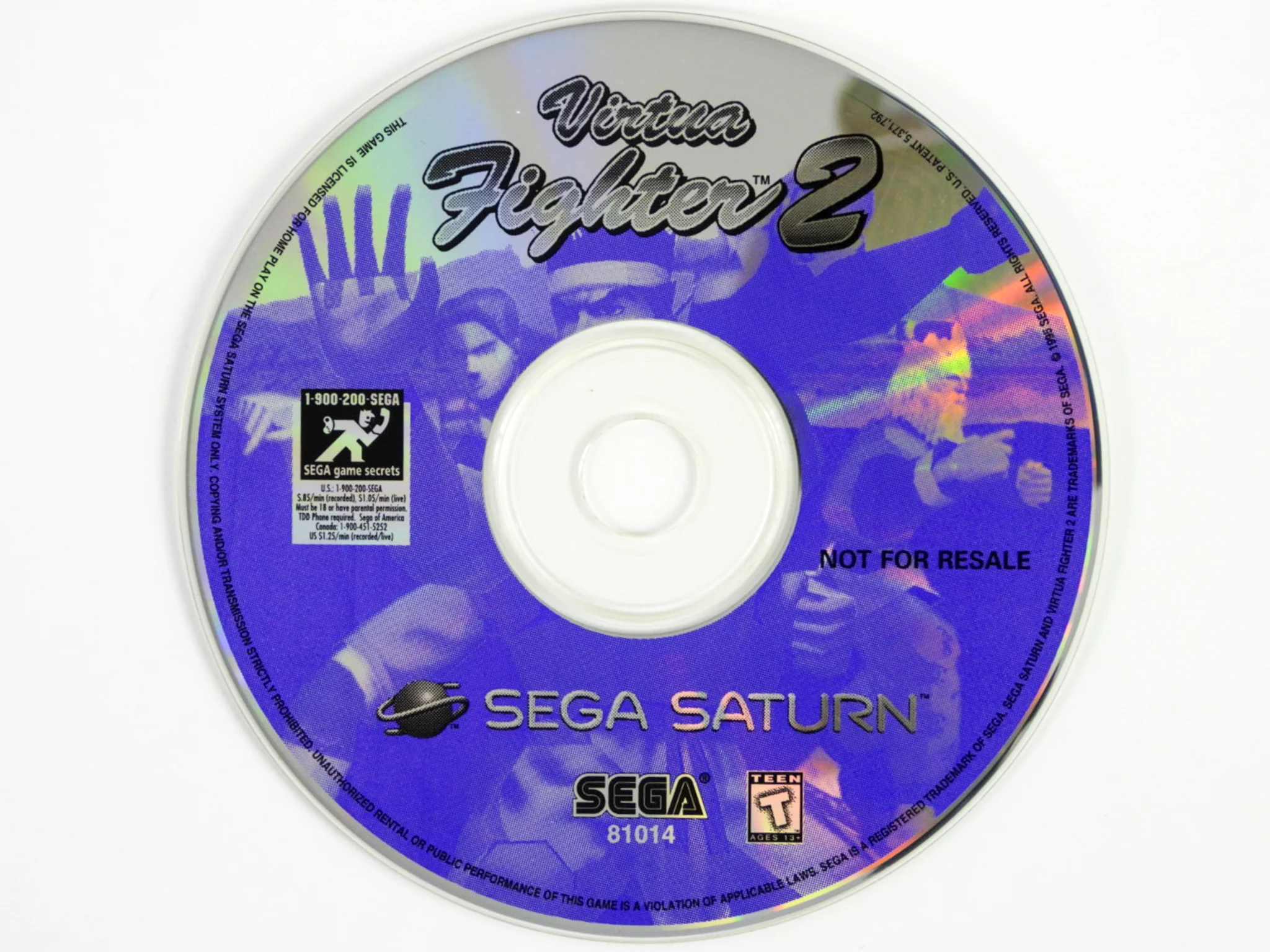 Sega Saturn System Model 2 + 3 In 1 Games - Image 6