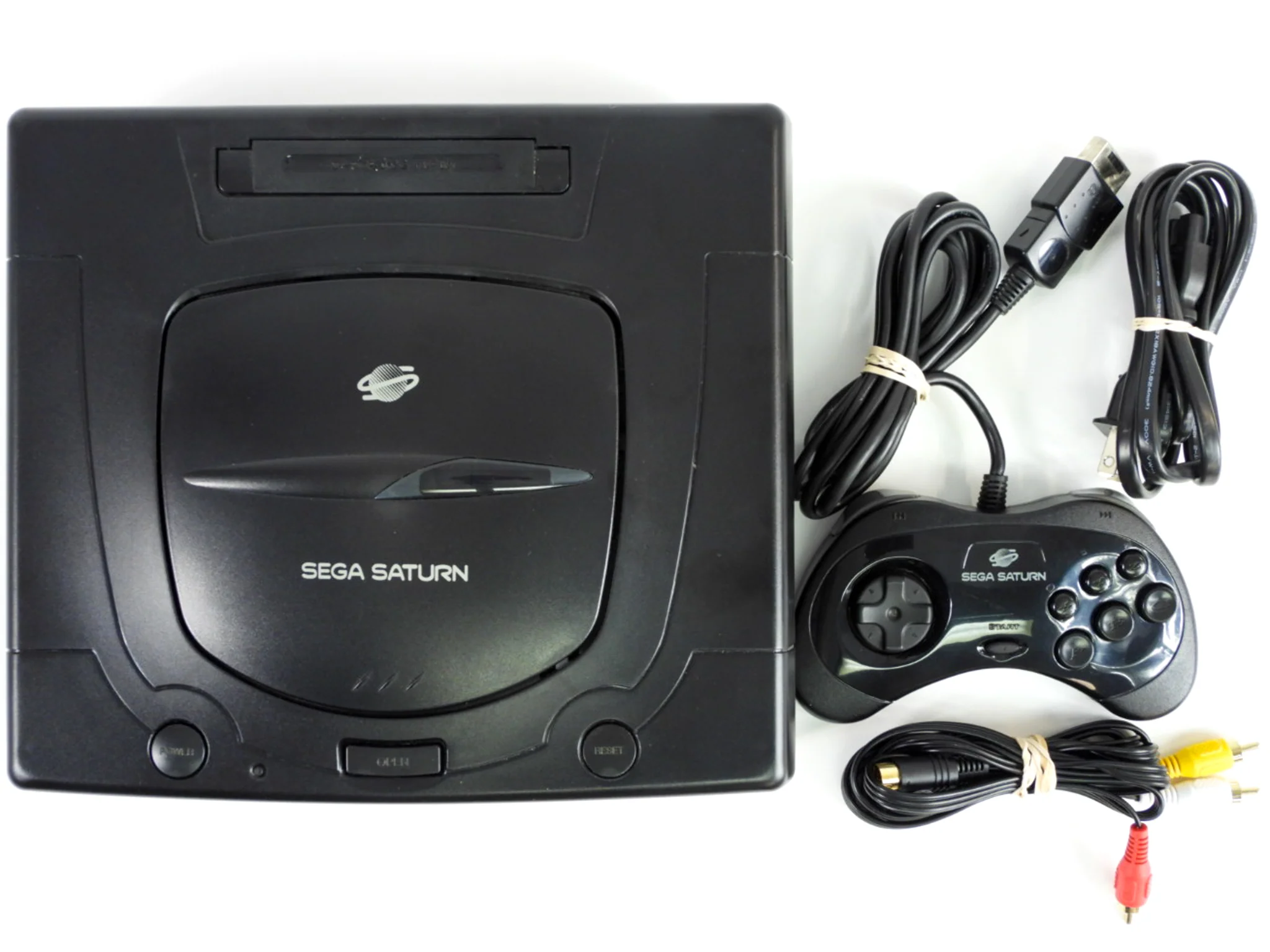 Sega Saturn System Model 2 + 3 In 1 Games - Image 8