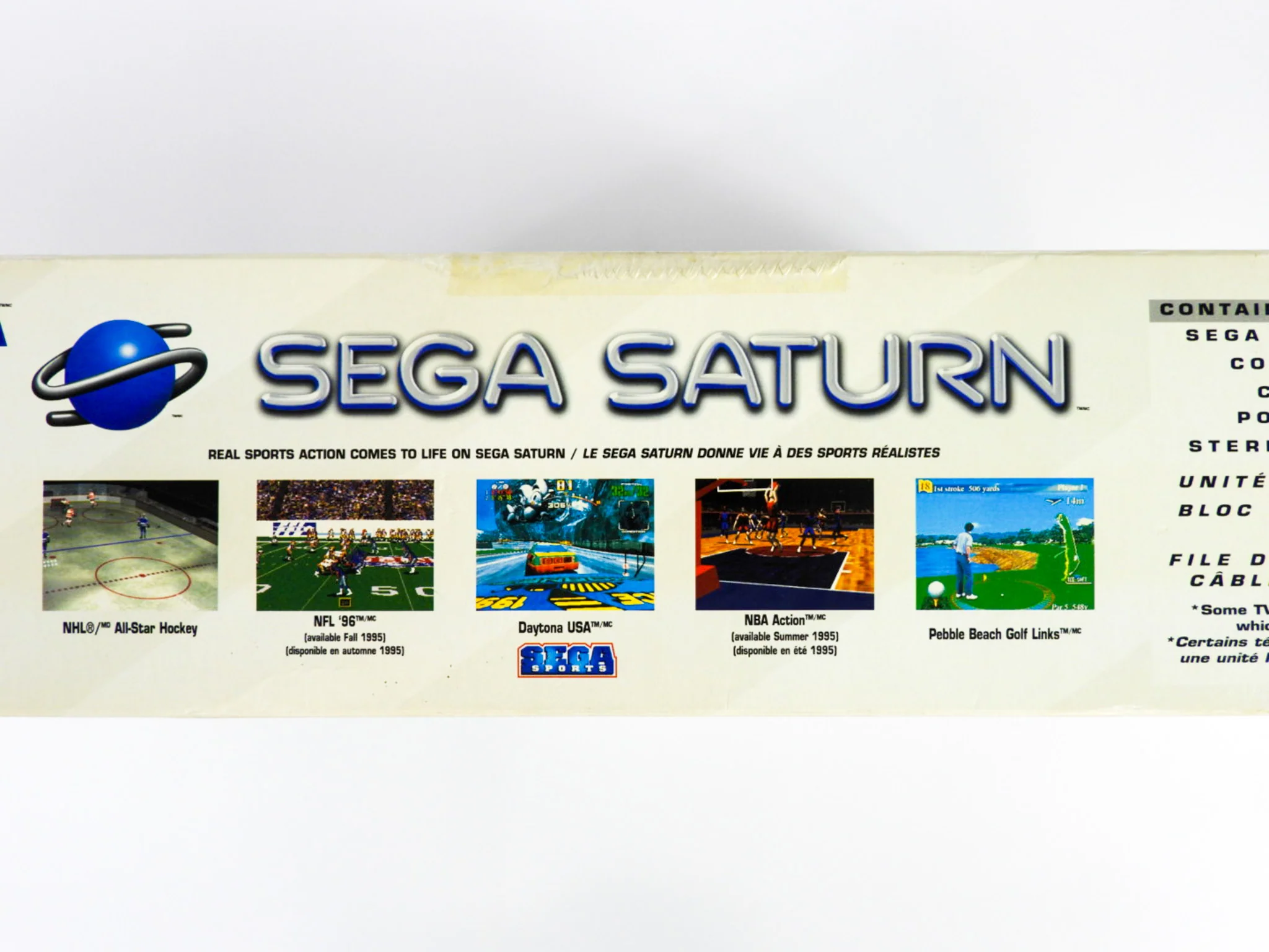 Sega Saturn System Model 1 with Controller and Virtua Fighter - Image 3