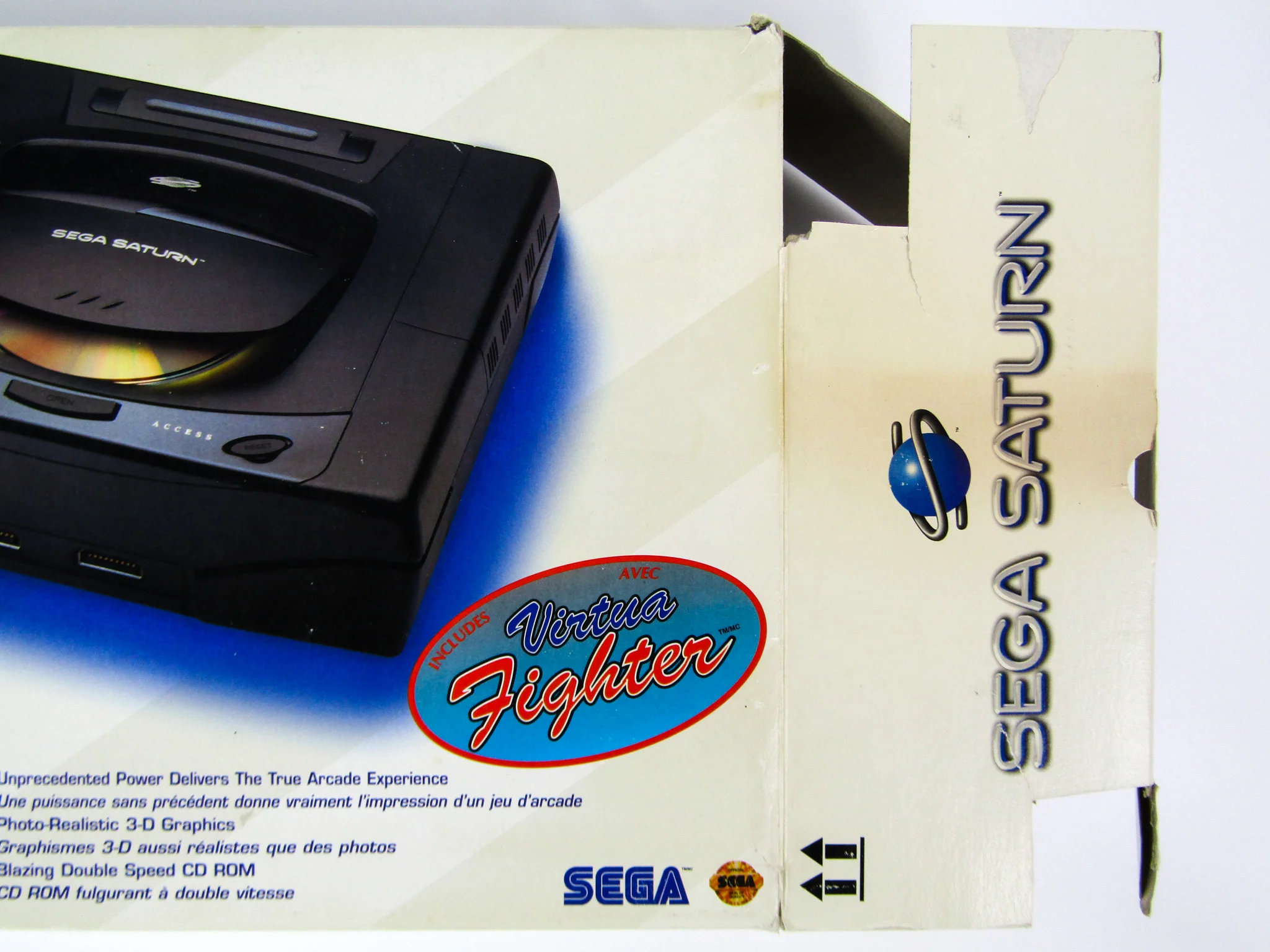 Sega Saturn System Model 1 with Controller and Virtua Fighter - Image 9
