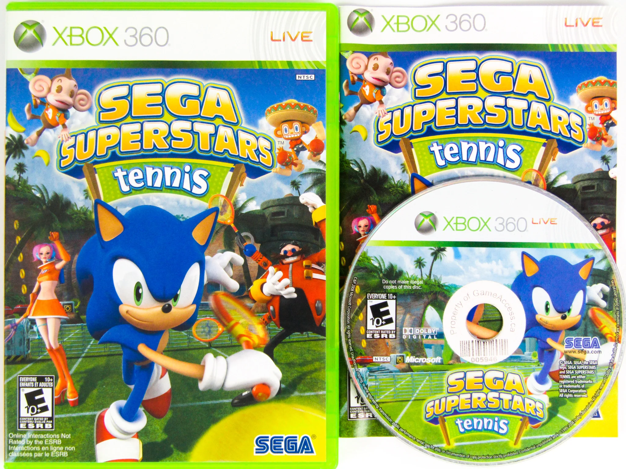 Sega Superstars Tennis (Xbox 360) - Image 2