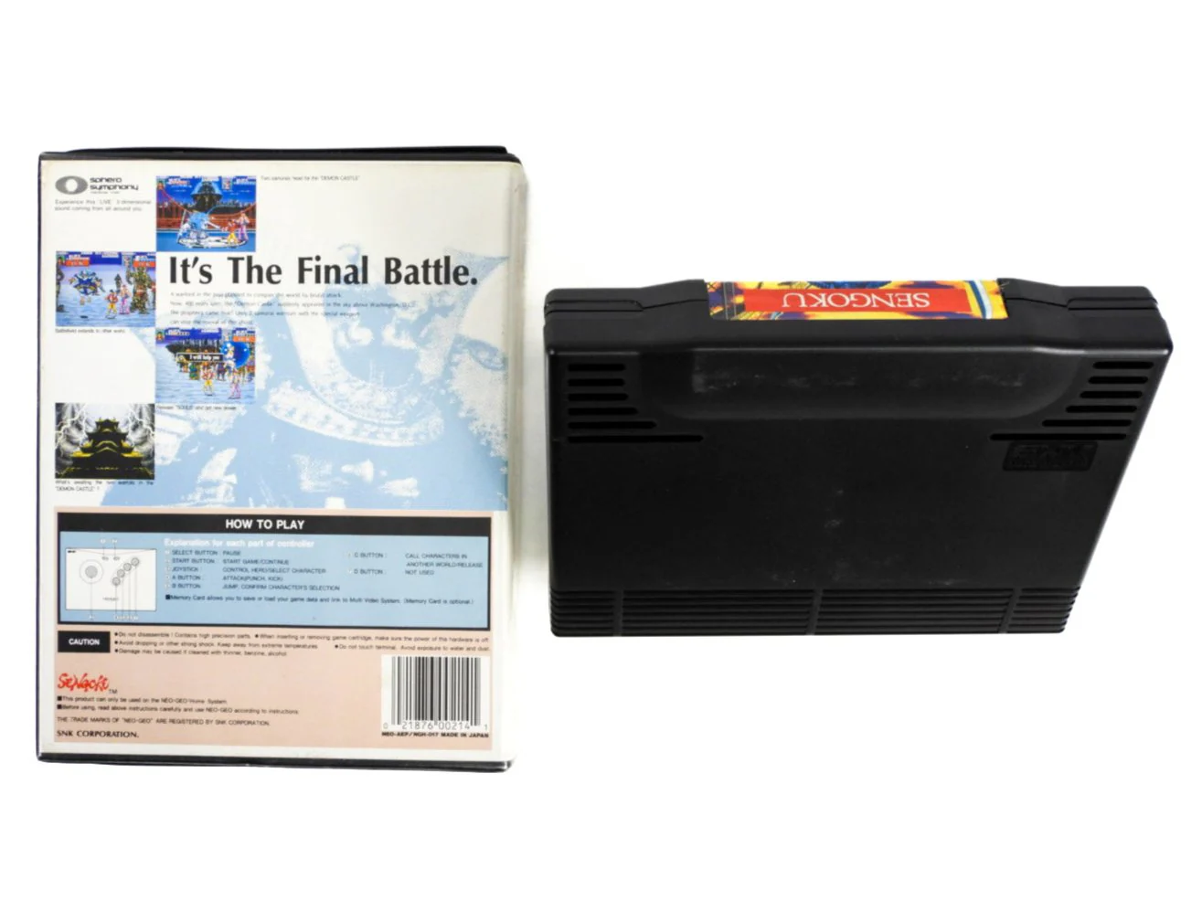 Sengoku (Neo Geo AES) - Image 2