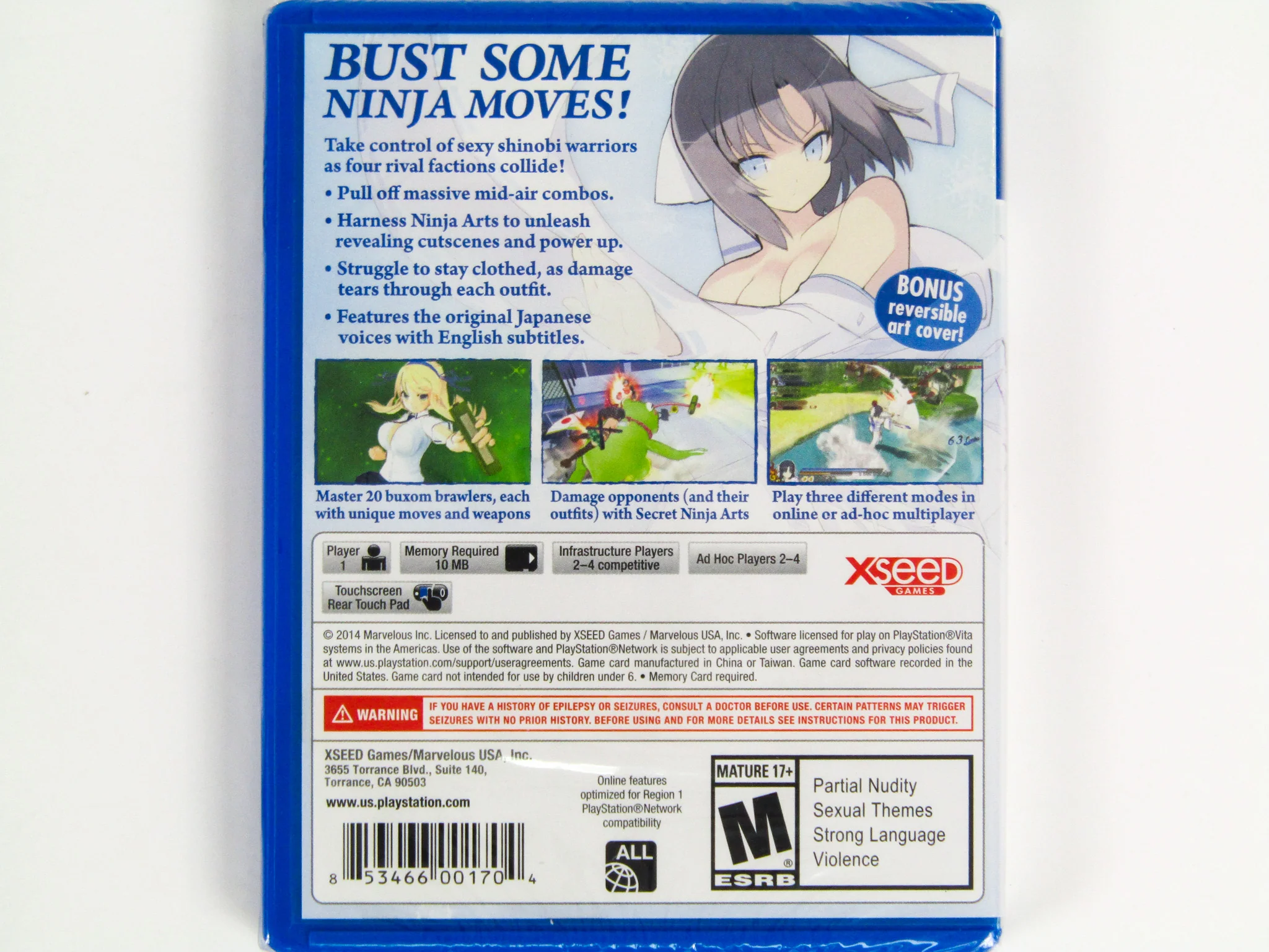 Senran Kagura Shinovi Versus (PlayStation Vita / PS Vita) - Image 2