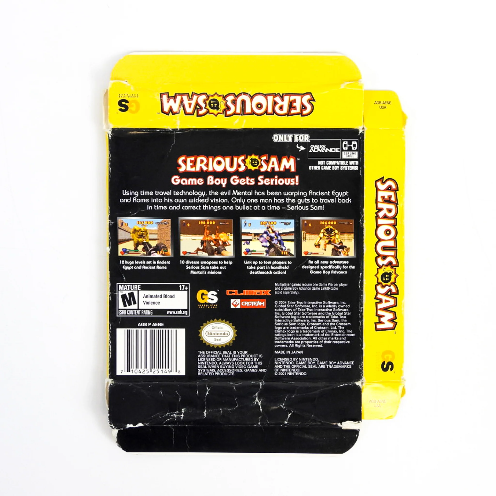 Serious Sam Advance [Box] (Nintendo Game Boy Advance / GBA) - Image 8