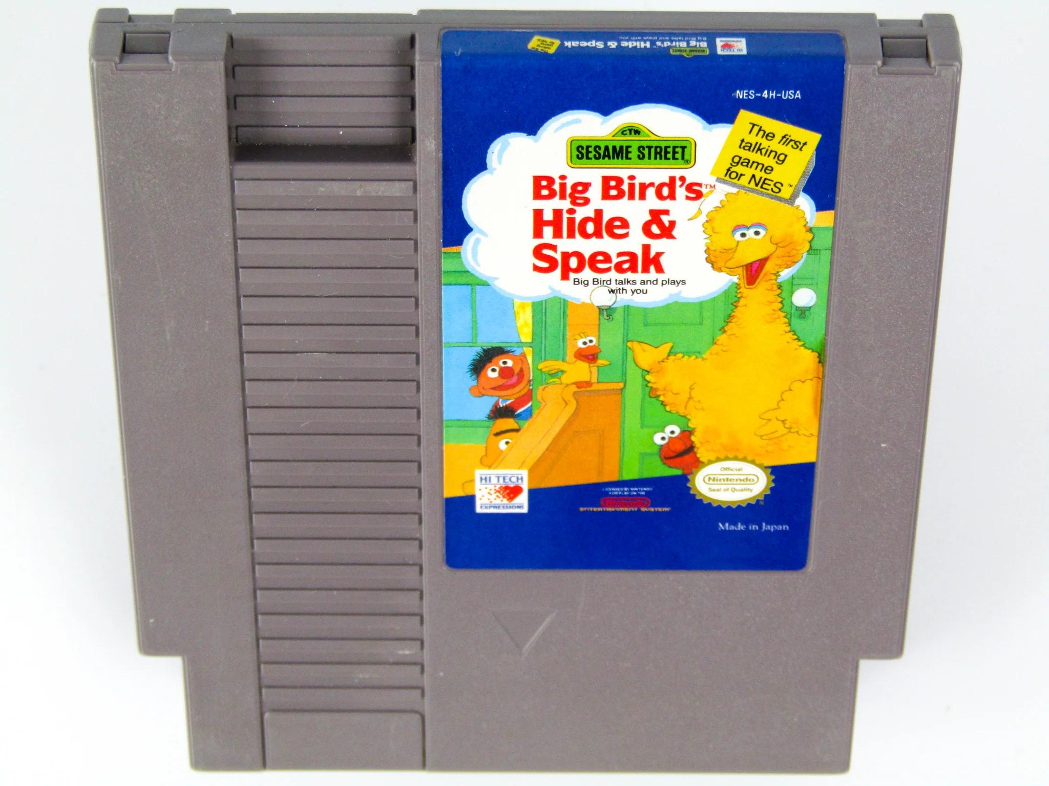 Sesame Street Big Bird's Hide and Speak (Nintendo / NES) - Image 3