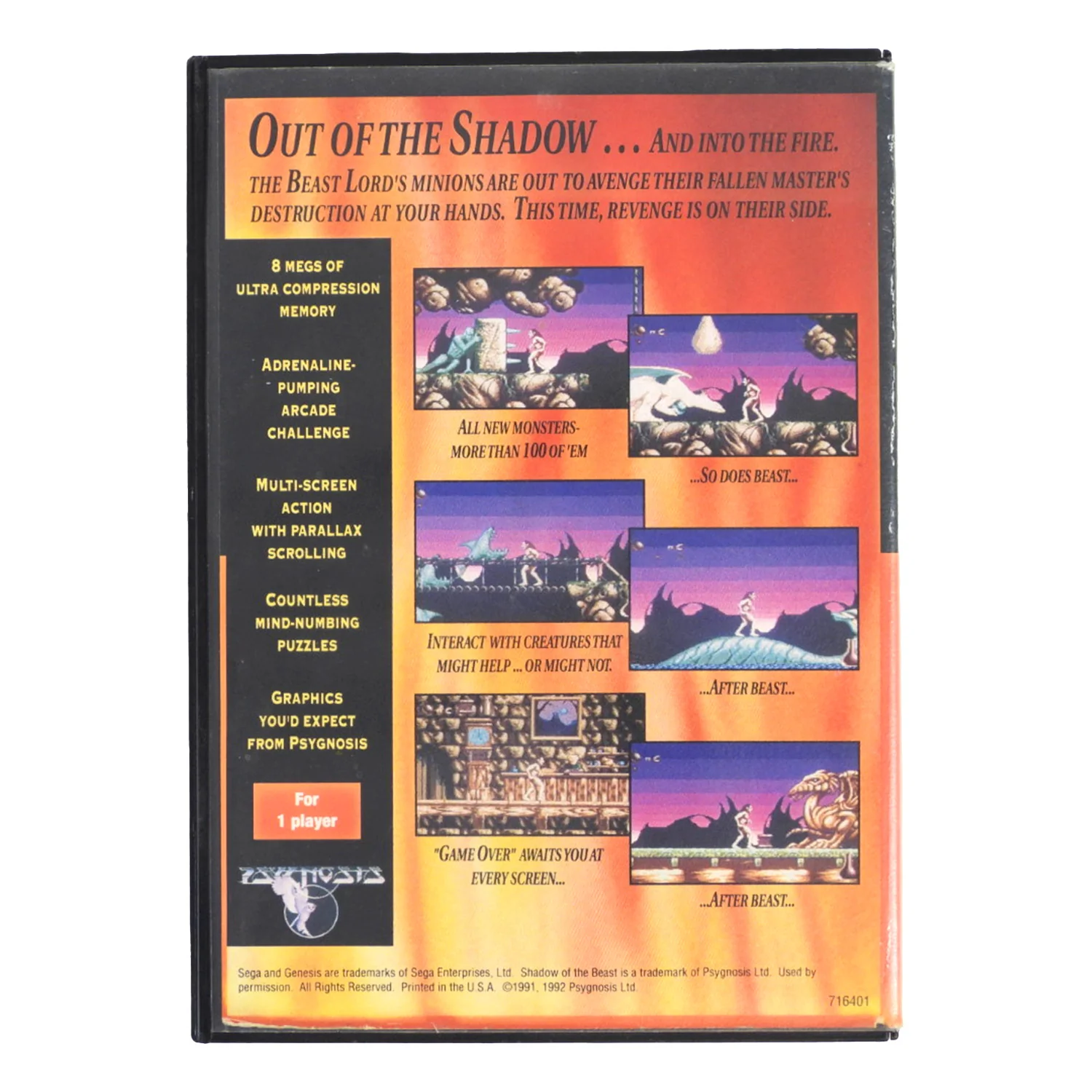 Shadow of the Beast II 2 (Sega Genesis) - Image 5