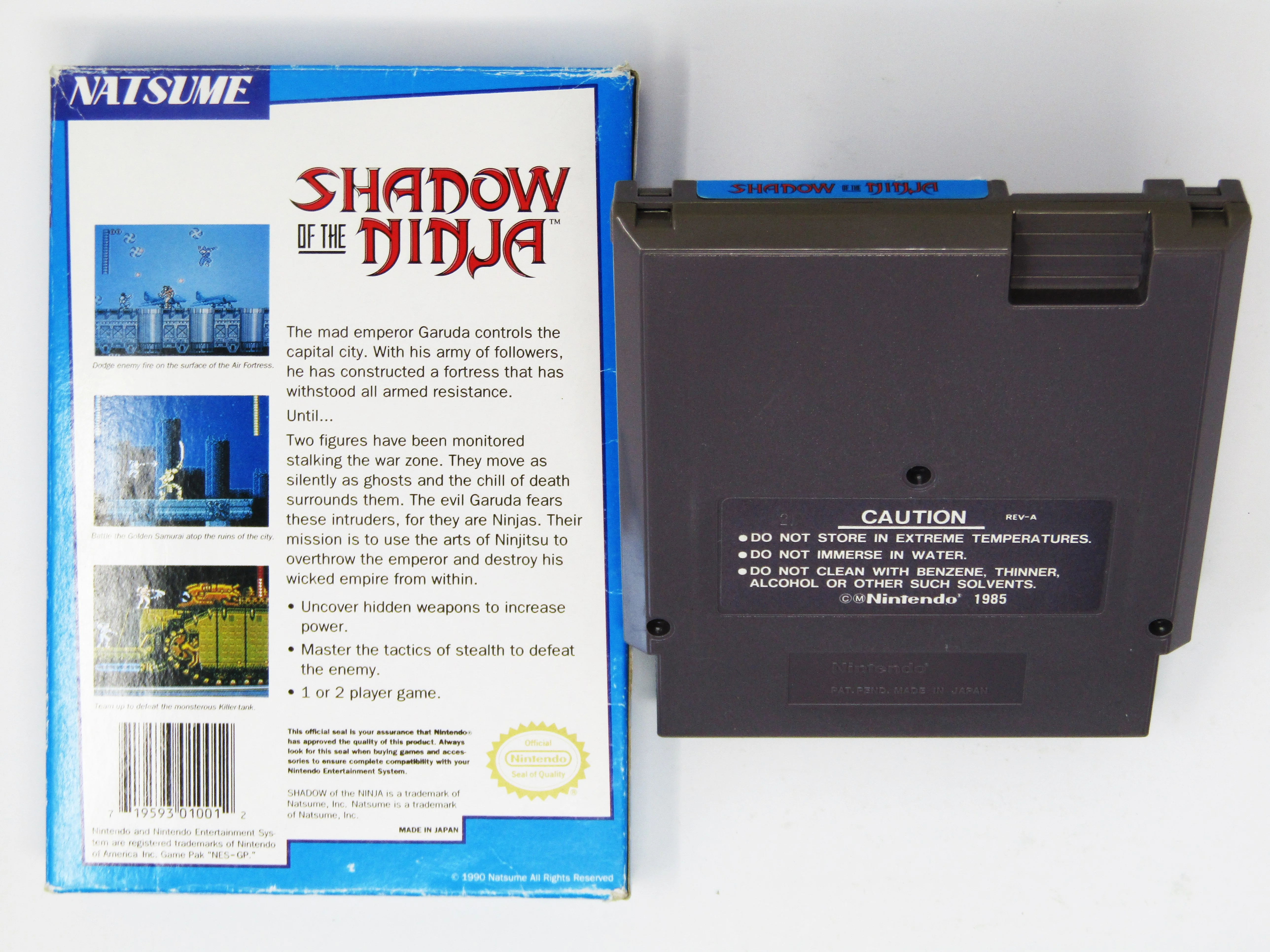 Shadow Of The Ninja (Nintendo / NES) - Image 6
