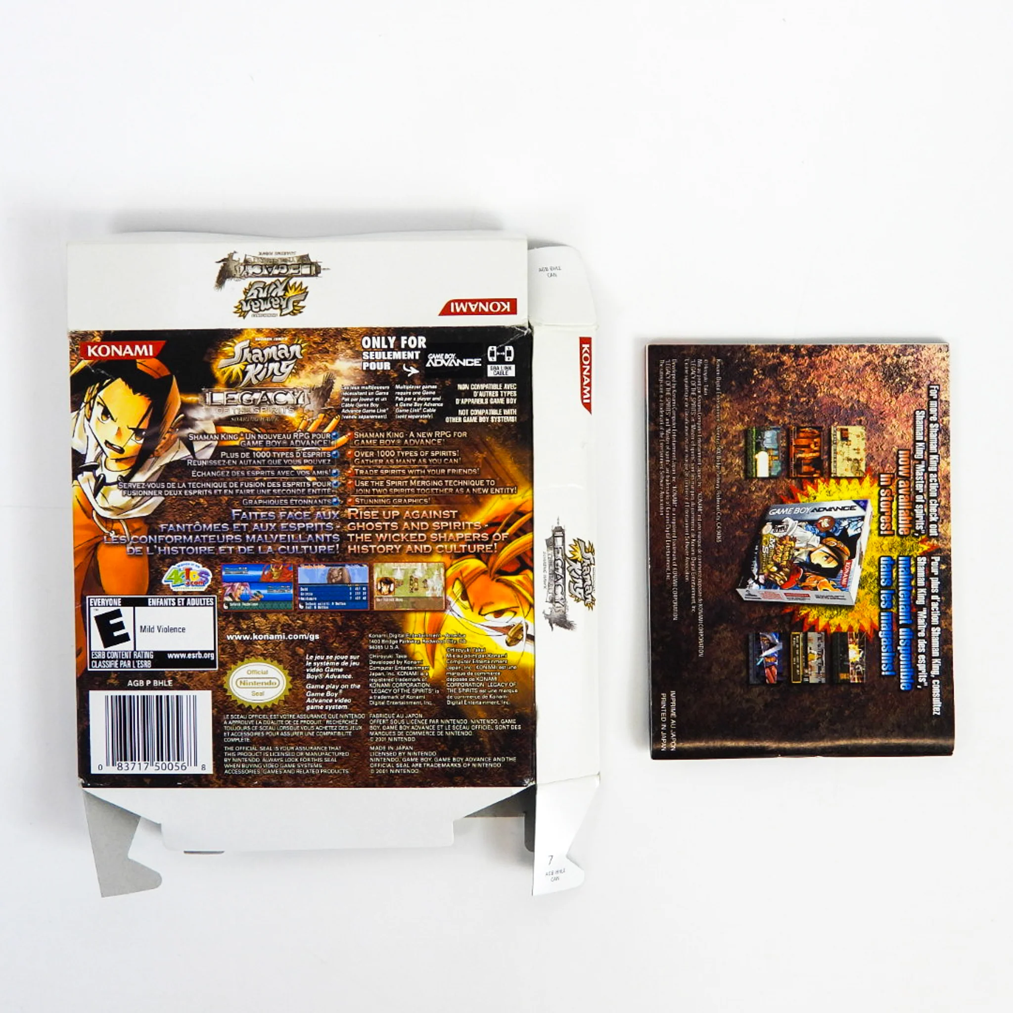 Shaman King Soaring Hawk [Box] (Nintendo Game Boy Advance / GBA) - Image 2