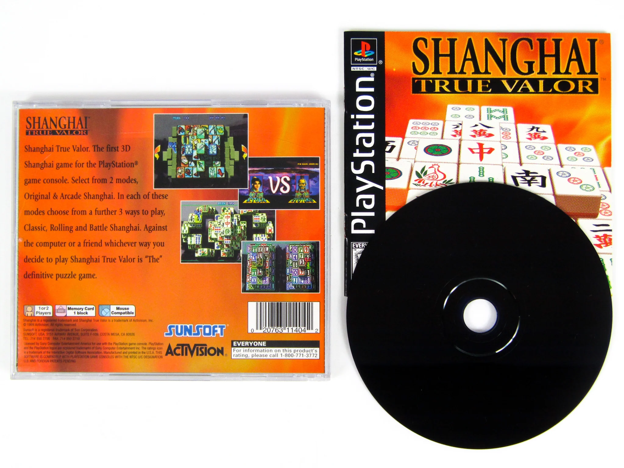 Shanghai True Valor (PlayStation / PS1)