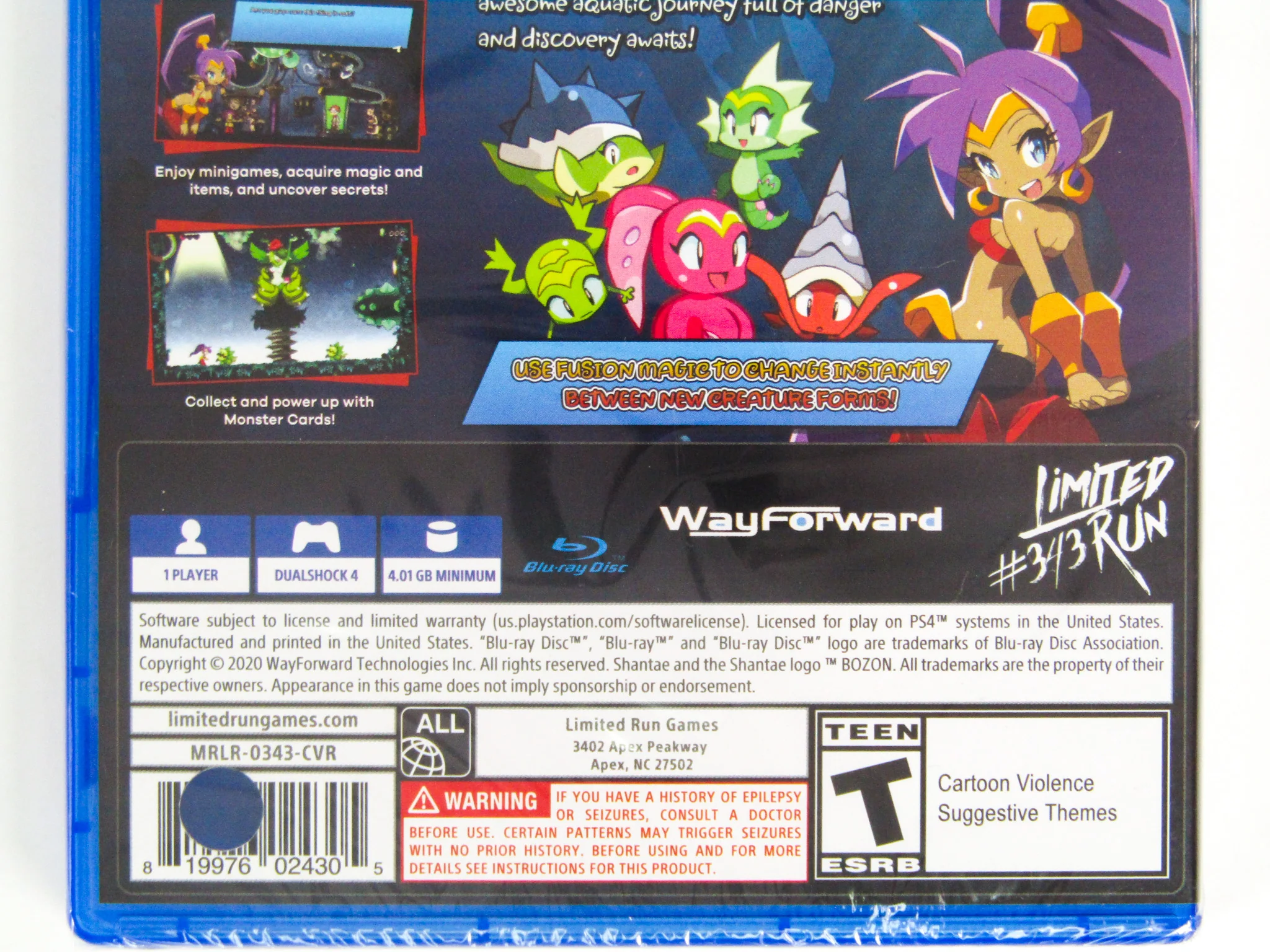 Shantae And The Seven Sirens [Limited Run Games] (PlayStation 4 / PS4) - Image 2