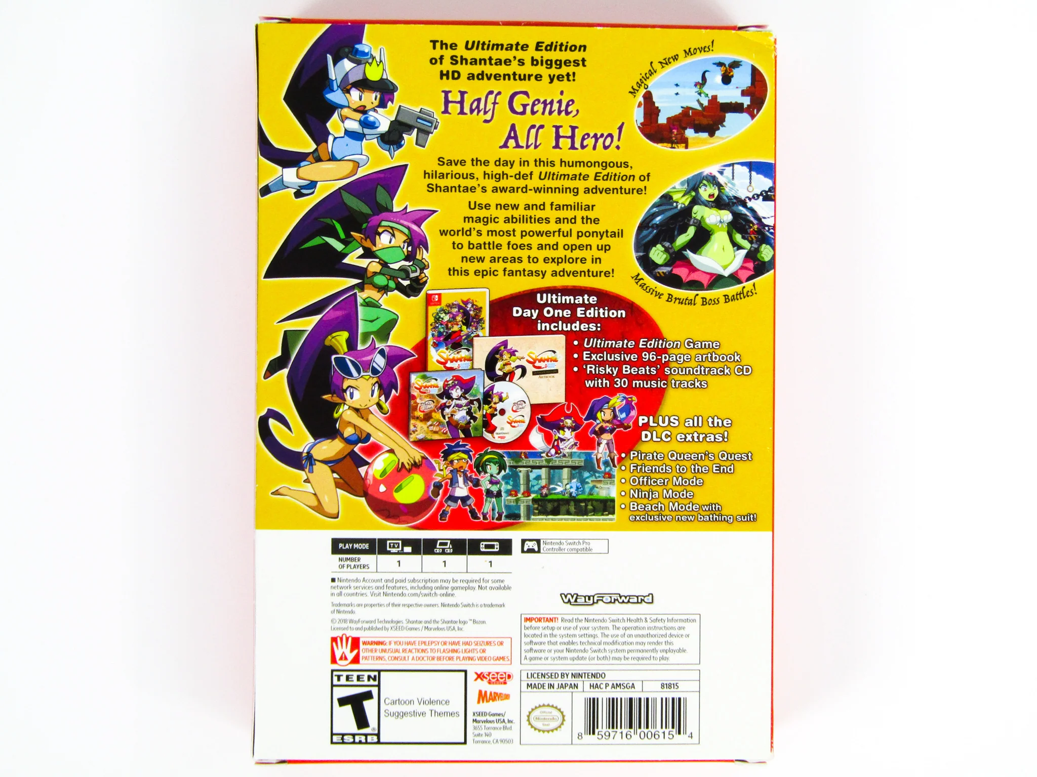 Shantae Half-Genie Hero [Ultimate Edition] [Day One Edition] [Limited Edition] (Nintendo Switch) - Image 7