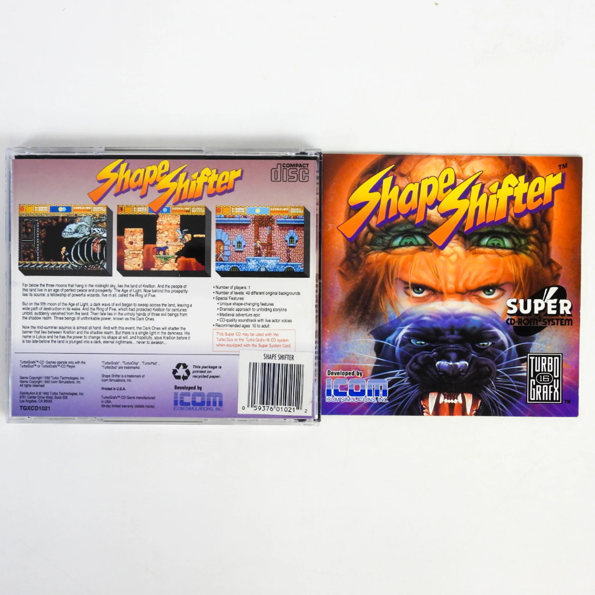 Shape Shifter [Super CD-ROM²] (Turbografx-CD) - Image 2