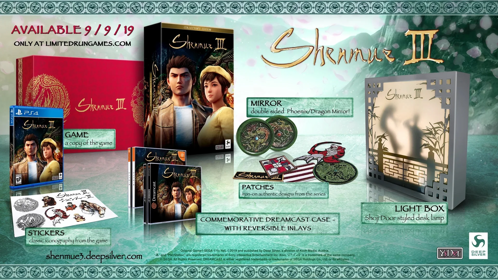 Shenmue III 3 [Collector's Edition] [Limited Run Games] (PlayStation 4 / PS4) - Image 2