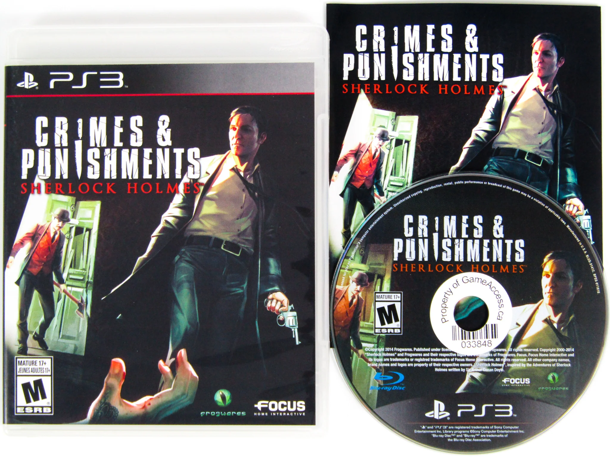 Sherlock Holmes: Crimes & Punishments (PlayStation 3 / PS3) - Image 2