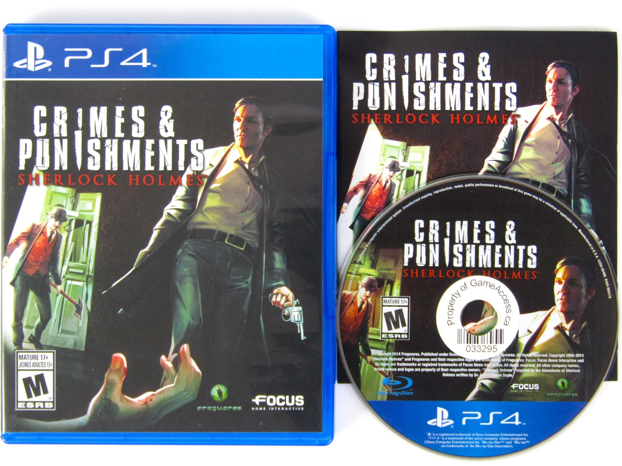 Sherlock Holmes: Crimes & Punishments (PlayStation 4 / PS4) - Image 2