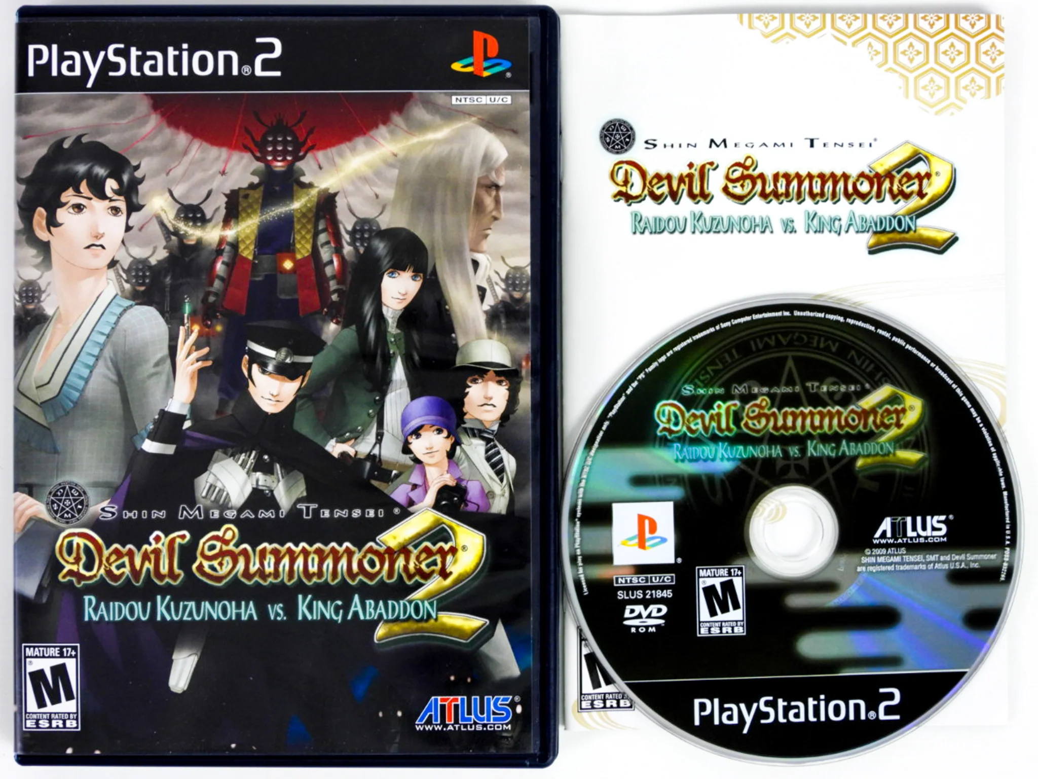 Shin Megami Tensei: Devil Summoner 2 [Raiho Special Edition] (PlayStation 2 / PS2) - Image 2